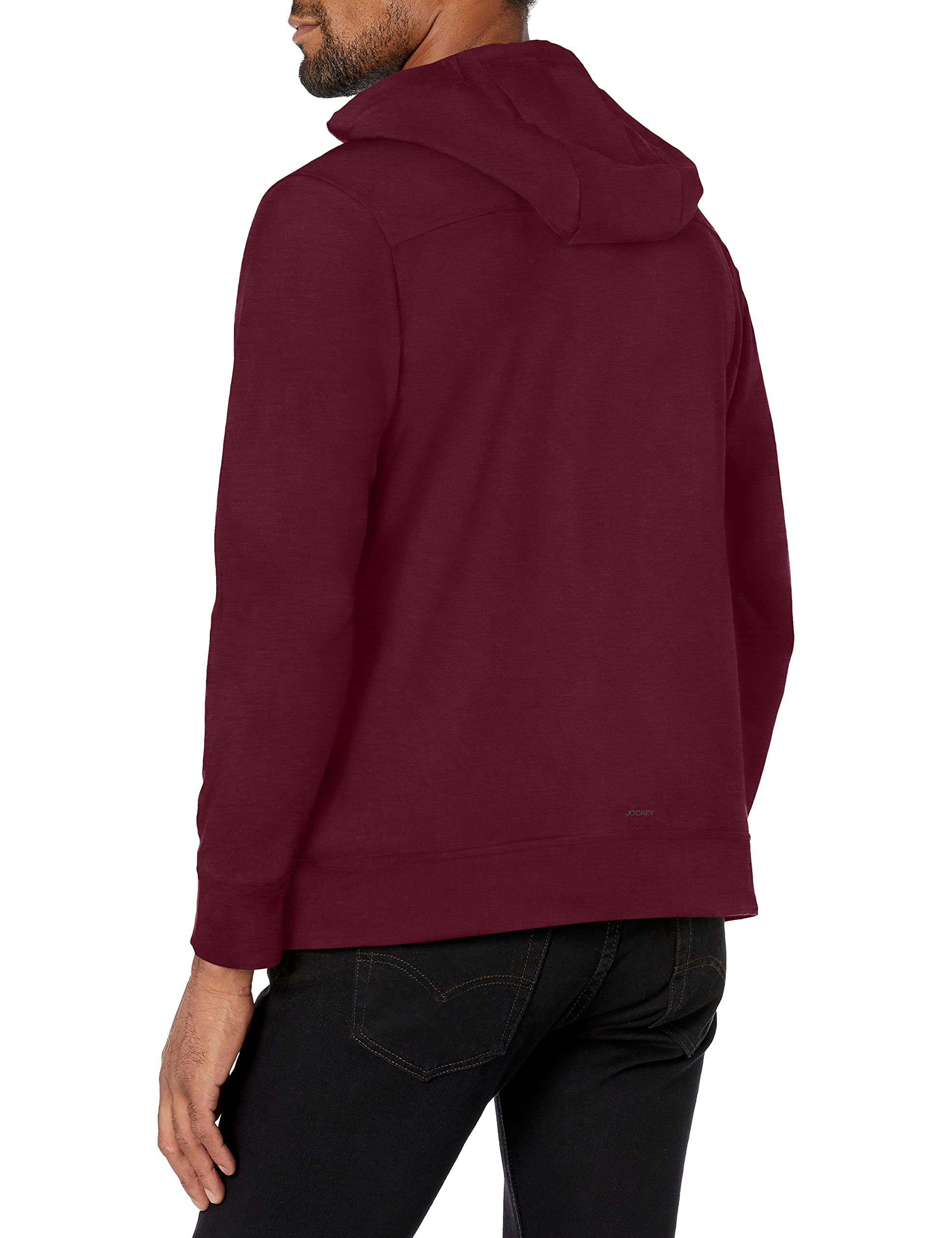 Jockey Men's Active Cozy Fleece Zip Up Hoodie - Warm & Comfortable Pullover for Outdoor, Gym & Casual Wear