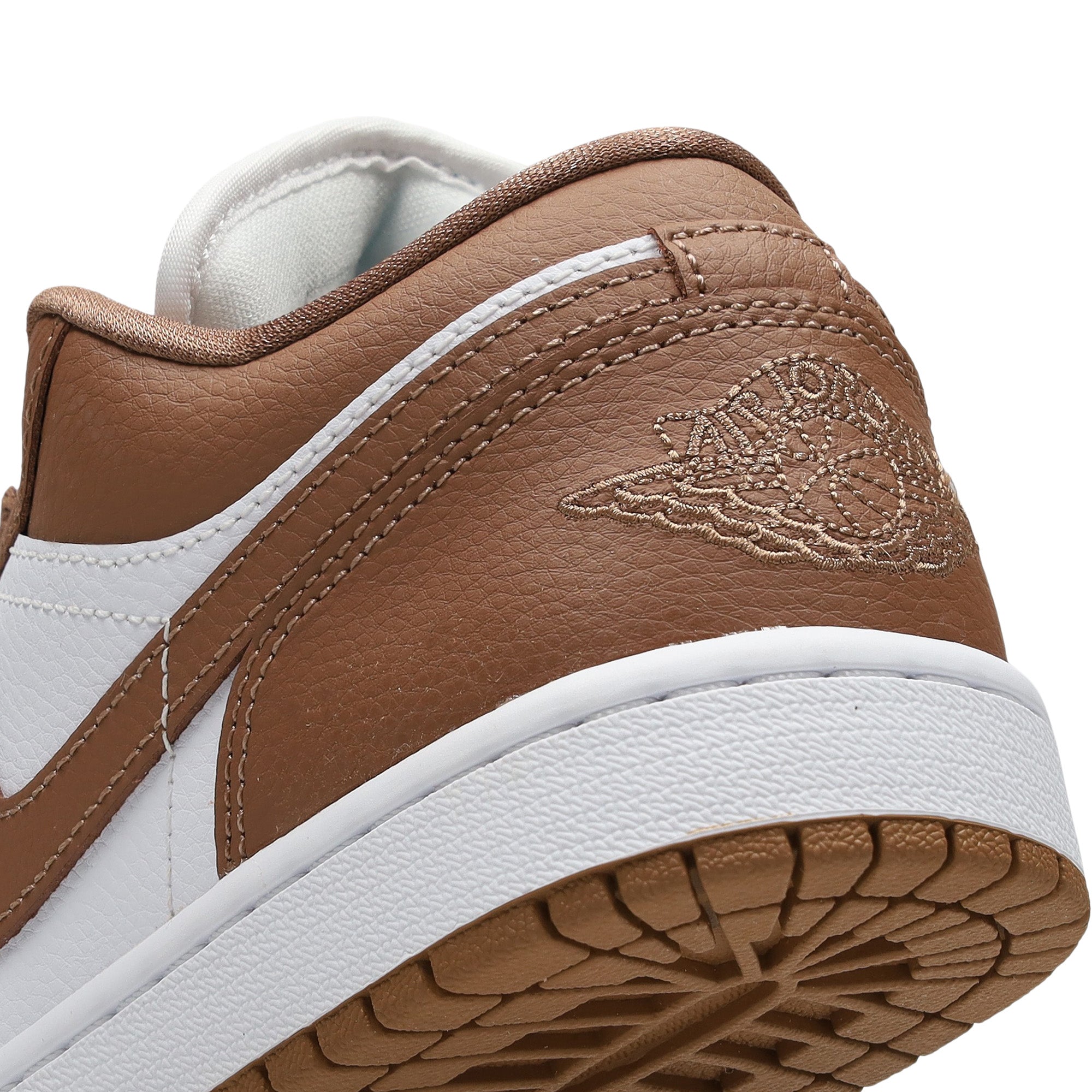 Air Jordan 1 Low 'Archaeo Brown White' Women's Sneakers (2024) - Casual Streetwear & Everyday Comfort Shoes for Women