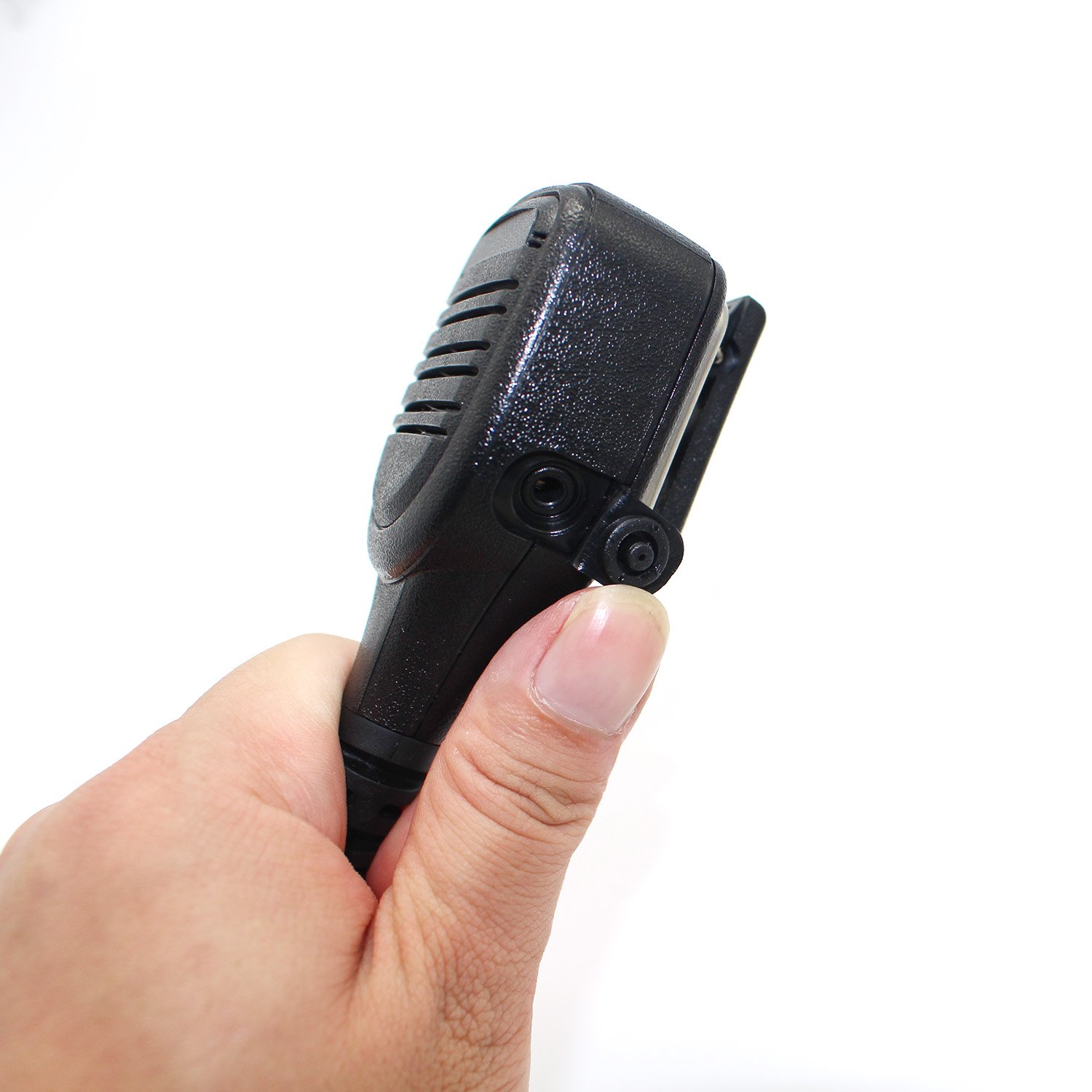 GoodQbuy® Heavy Duty Waterproof Dustproof Noise Canceling Radio Speaker Mic with Earpiece for Motorola CP200 CP185 CLS1110 EP450 PR400 - Ideal for Construction, Security & Outdoor Communication