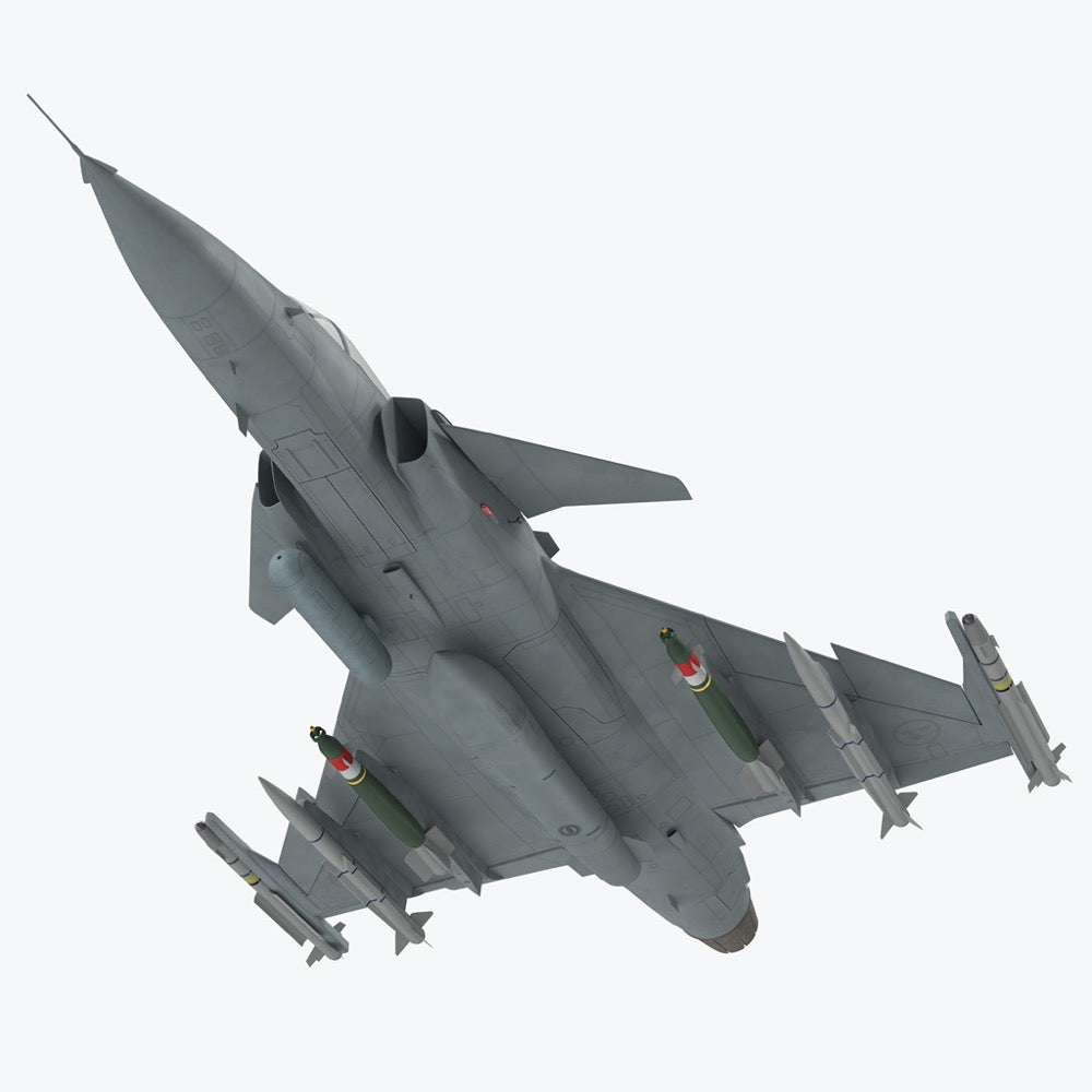 1/144 Scale Saab JAS 39 Gripen Plastic Model Kit - Academy 12604 - Perfect for Collectors & Hobbyists - Display, Gift, or DIY Project