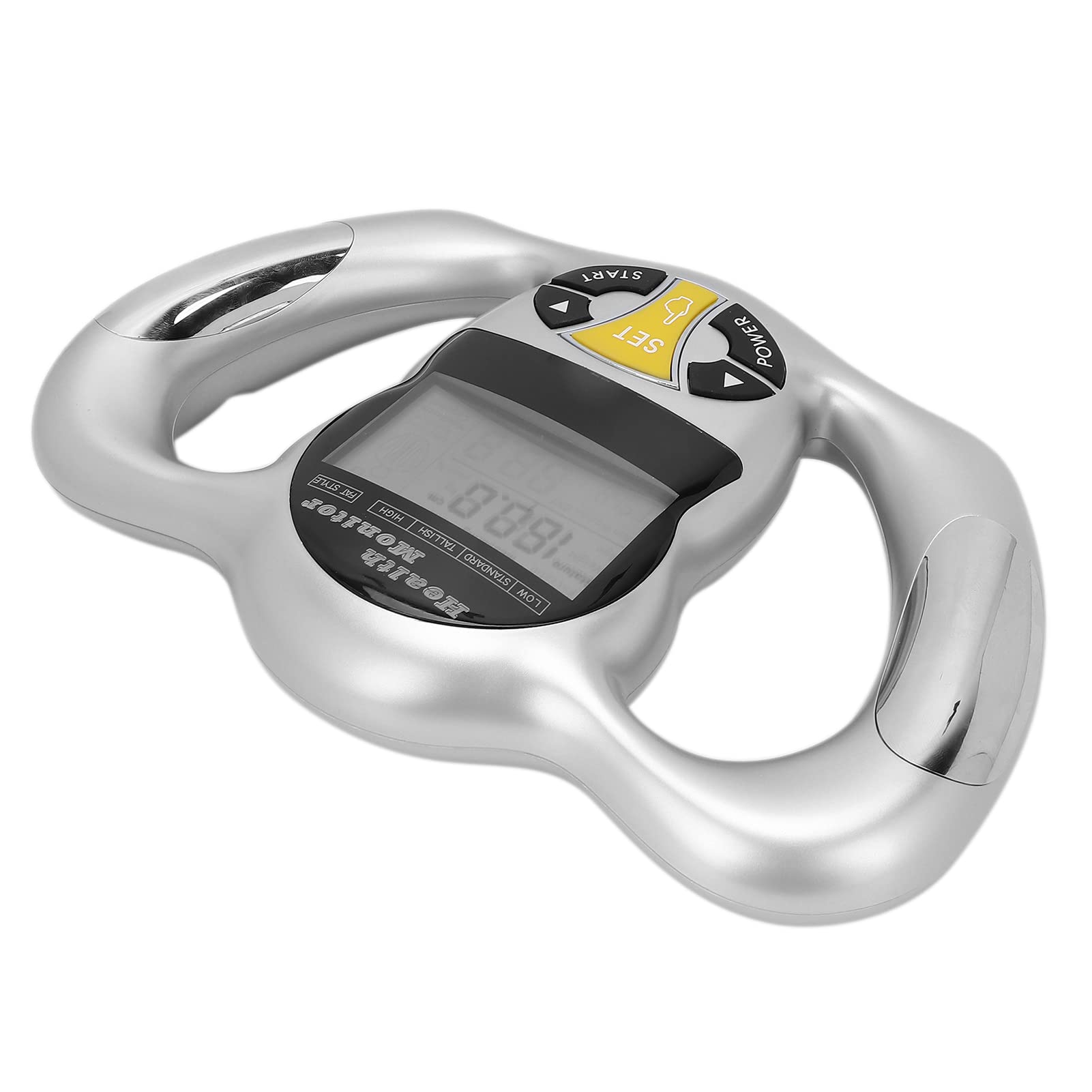 Portable Body Fat Analyzer - Accurate BMI & Body Composition Tester with Fast Measurement for Home & Gym Use | Digital Fat Monitor for Fitness & Weight Loss Tracking