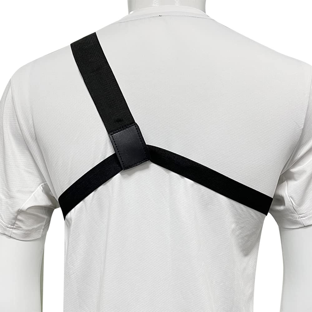 Adjustable Chest Harness Shoulder Holster for Motorola & BAOFENG Walkie Talkies - Secure Radio Pouch with Comfortable Strap - Perfect for Outdoor Adventures, Security Work & Construction Sites