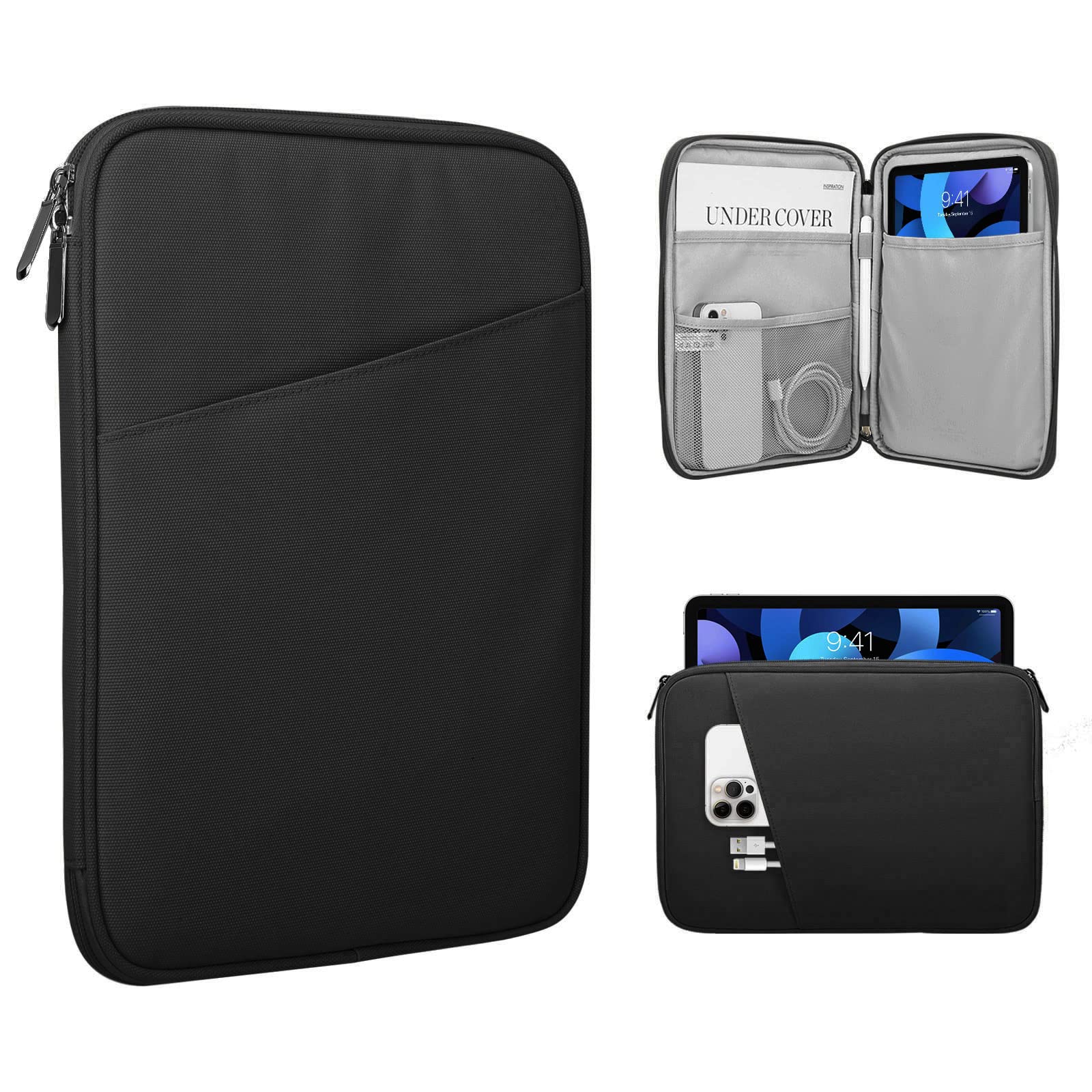 TiMOVO 9-11 Inch Tablet Sleeve Case - Compatible with iPad 10.2 (2021-2019), iPad 10th Gen (2022), iPad Air 5/4 (10.9