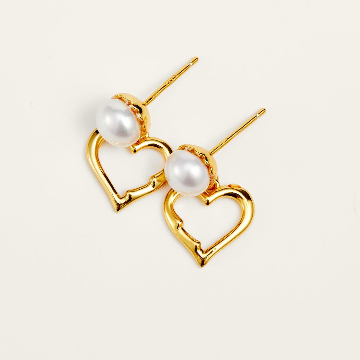 Elegant Freshwater Pearl Drop Earrings for Women - Classic Dangle Jewelry Gift for Wedding, Party & Special Occasions