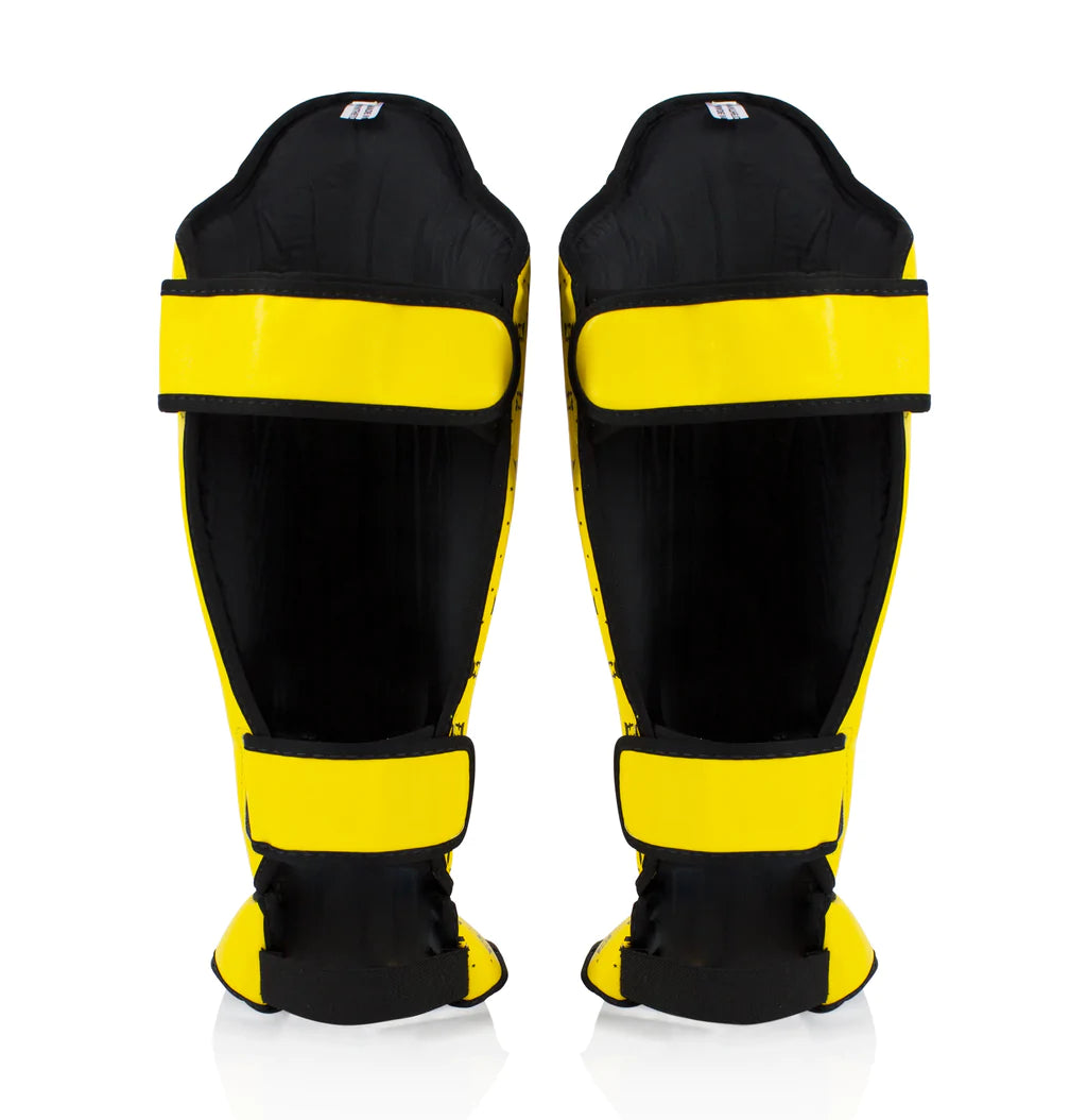 Fairtex SP5 Competition Muay Thai Shin Guards - Premium Kickboxing & MMA Protective Gear for Training & Fighting