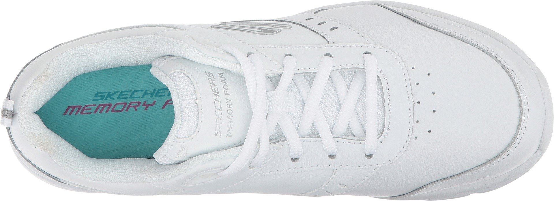 Skechers Mystics Women's Sneakers - Comfortable White Walking Shoes Size 7 for Casual Wear, Workout & Everyday Use