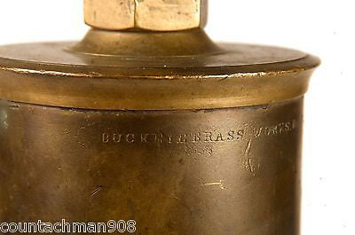 Buckeye Brass Works Steam Whistle - Authentic Brass Train Whistle for Collectors & Enthusiasts | Perfect for Train Shows, Historical Reenactments & Outdoor Events