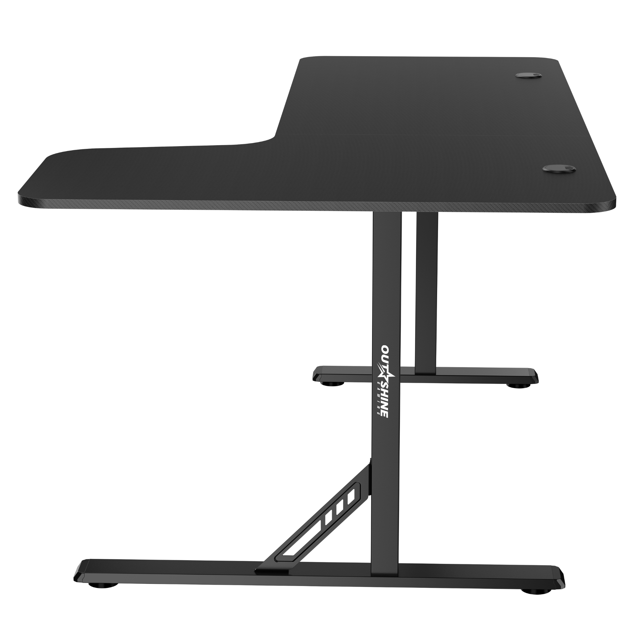 Citadel Gaming Desk V2 - 160cm Wide L-Shaped Computer Desk for PC Gamers | Ergonomic Home Office Setup with Cable Management | Perfect for Streaming & Esports