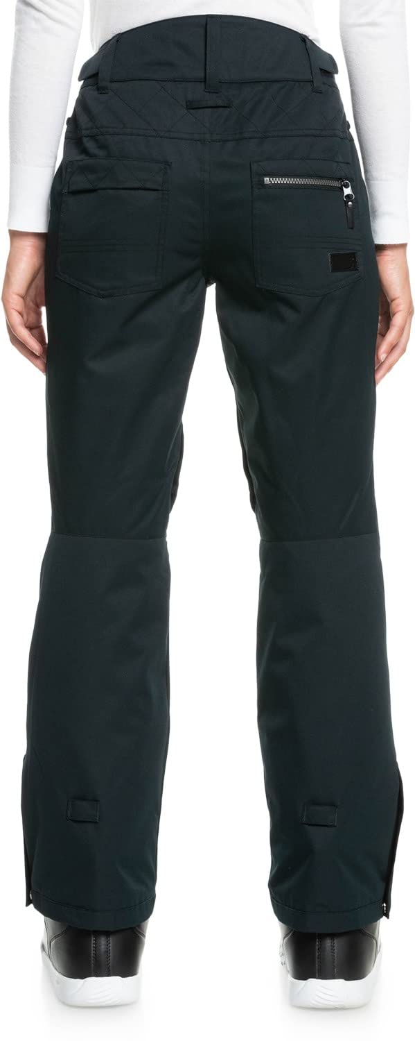 Roxy Women's Nadia Short Snow Pants with DryFlight Waterproof Technology - Warm Winter Skiing & Snowboarding Pants for Outdoor Activities