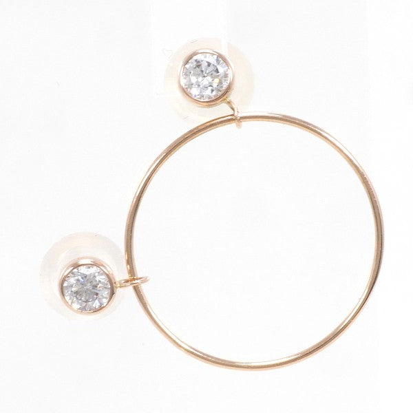 14K Yellow Gold Plated Zirconia Stud Earrings for Women - Elegant Cubic Zirconia Earrings for Daily Wear, Parties & Gifts