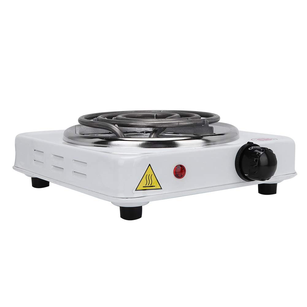 Portable Mini Electric Stove for Home & Kitchen - 110V US Standard Safe Hot Plate for Cooking, Boiling, Hot Pot & Small Meals - Perfect for Dorms, Camping & Emergency Use