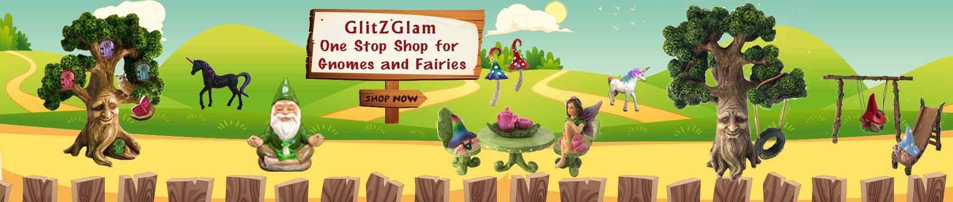 GlitZGlam Miniature Wishing Well with Movable Handle & Bucket - Fairy Garden Decor for Gnomes, Fairies & Miniature Landscapes | Perfect for Fairy Gardens, Terrariums & Outdoor Decor