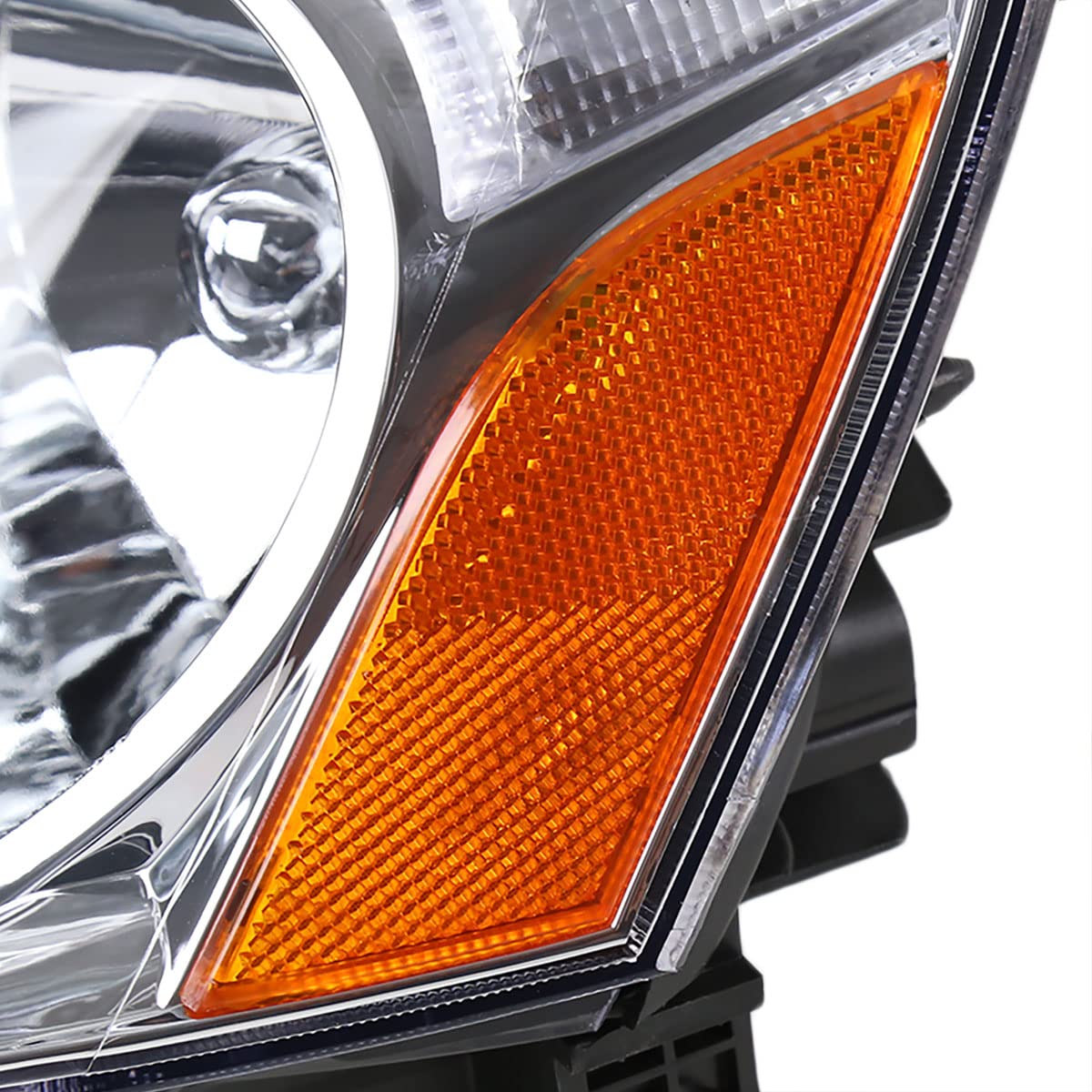 2002-2004 JDM Replacement Clear Headlights & Driving Lamps Set (Left+Right) - Perfect for Night Driving & Car Restoration Projects