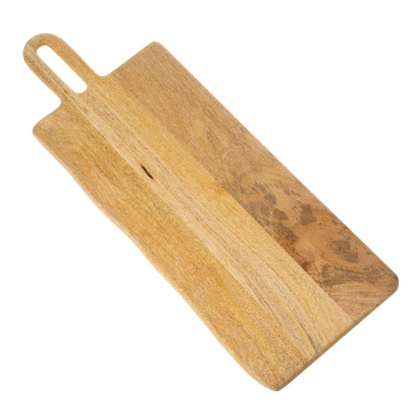 Premium Mango Wood Chopping Board - Natural, Durable Kitchen Cutting Board for Meat, Vegetables & Fruits | Perfect for Home Cooking, Food Prep & Serving | Eco-Friendly & Knife-Friendly Surface
