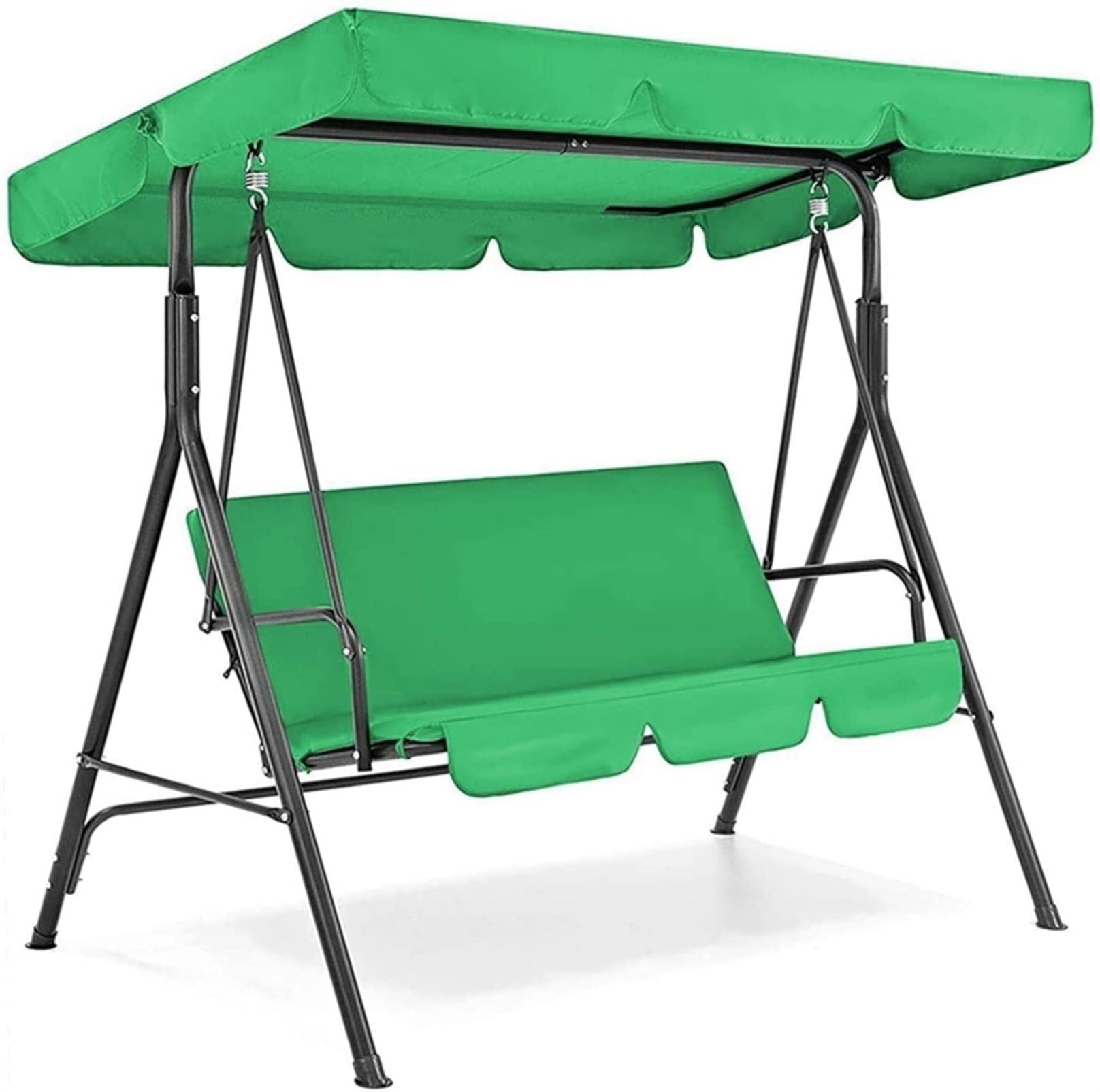 3-Seater Patio Swing Chair Cover Set - Waterproof Outdoor Furniture Covers for Garden, Terrace & Hammock - UV Resistant Canopy Top & Seat Protector for All Weather Use