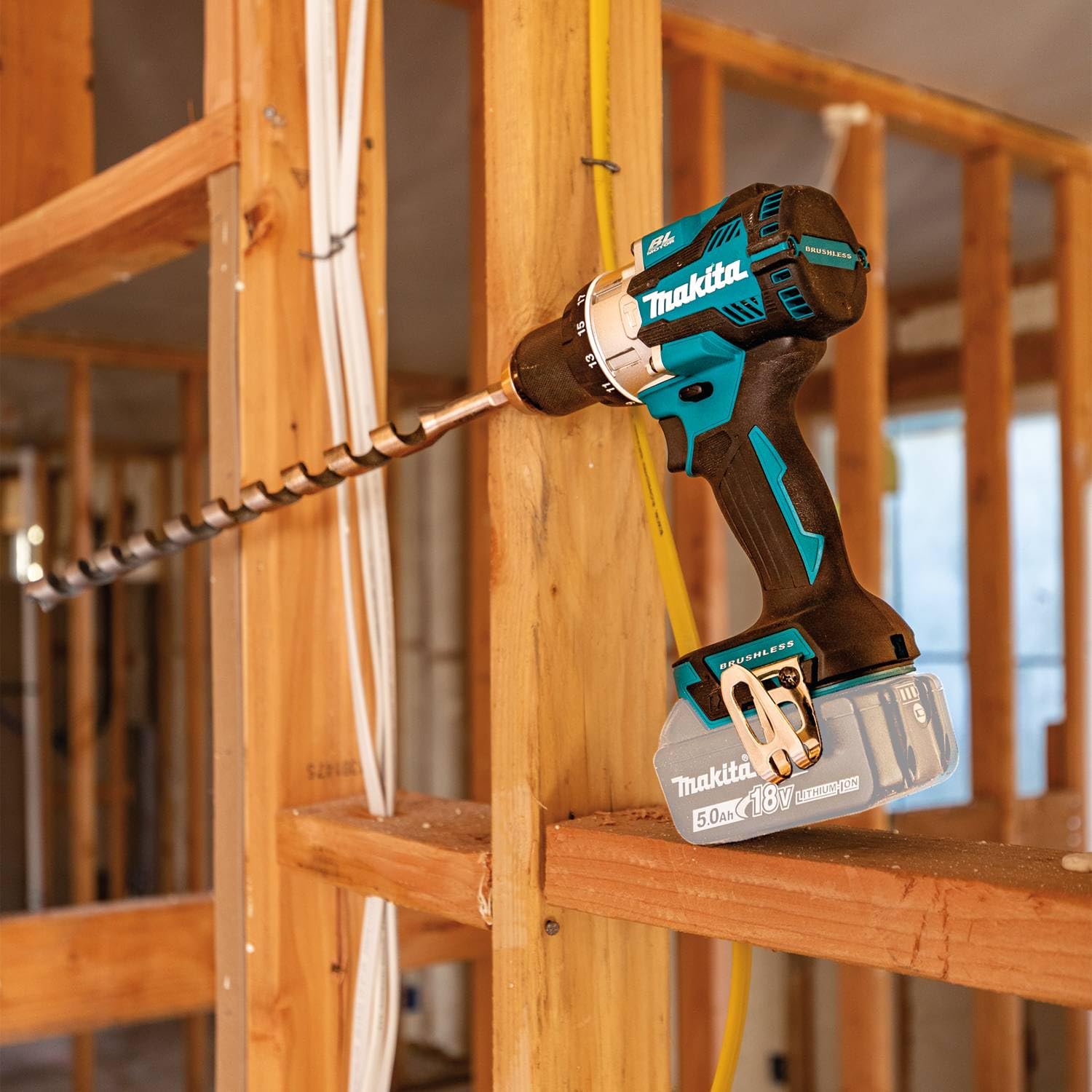 Makita XPH16Z 18V LXT Lithium-Ion Brushless Cordless Hammer Drill Driver - 1/2