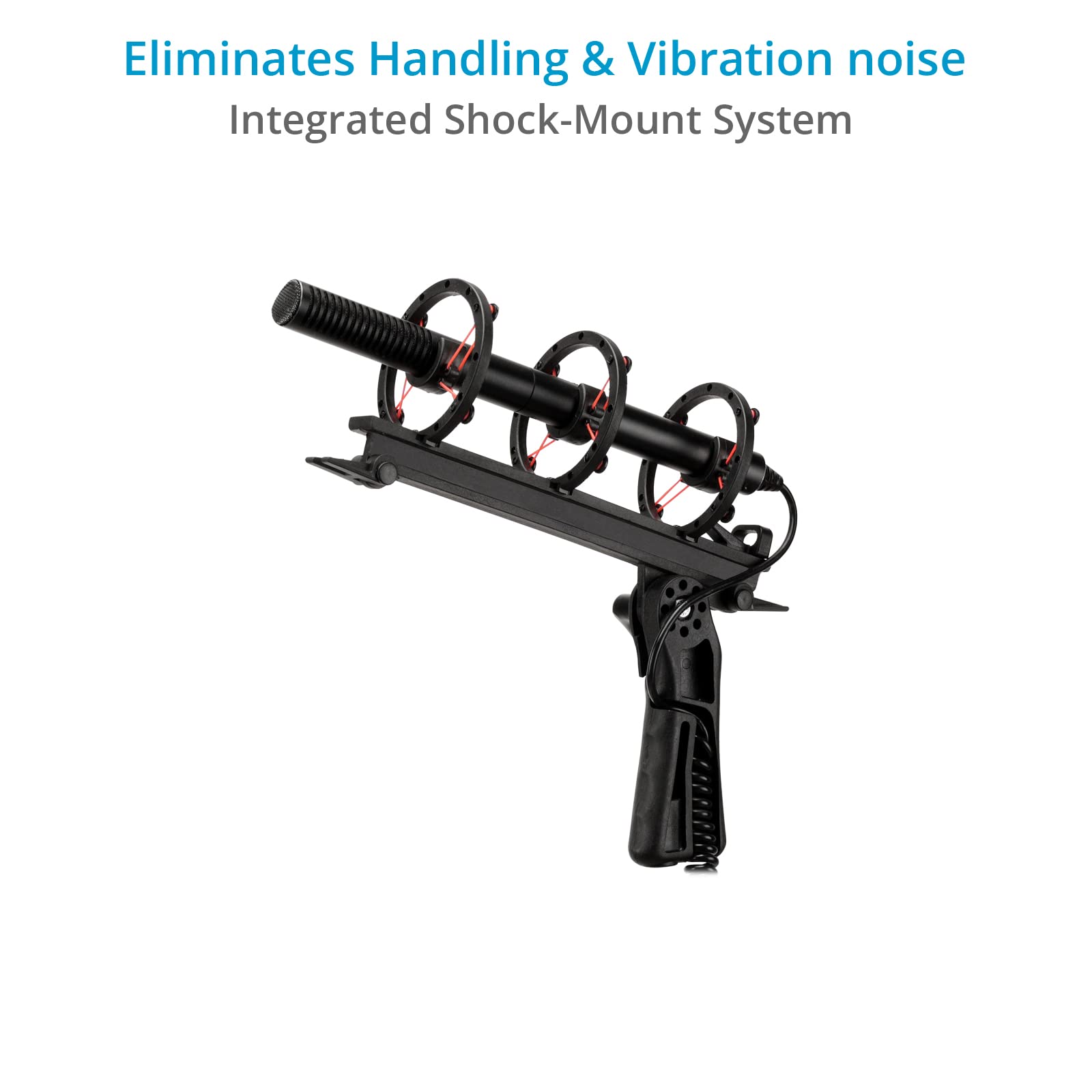 PROAIM 12ft Carbon Fiber Boom Pole with 40cm R Blimp Windscreen - Lightweight Microphone Boom for Professional Audio Recording - Perfect for Film, Podcast & Studio Use (BP12C-BMP40R)