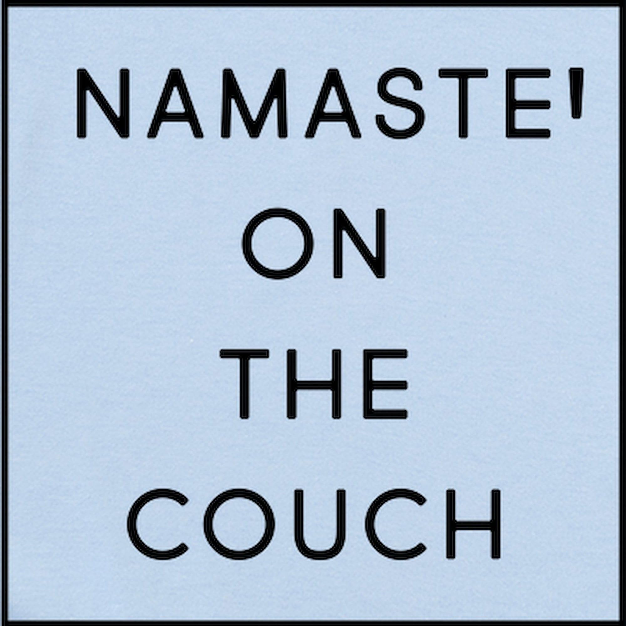 Namaste On The Couch Baby Bodysuit - Cute Infant Romper & Lightweight Onesie for Newborns | Perfect for Yoga Moms, Playtime & Casual Outings