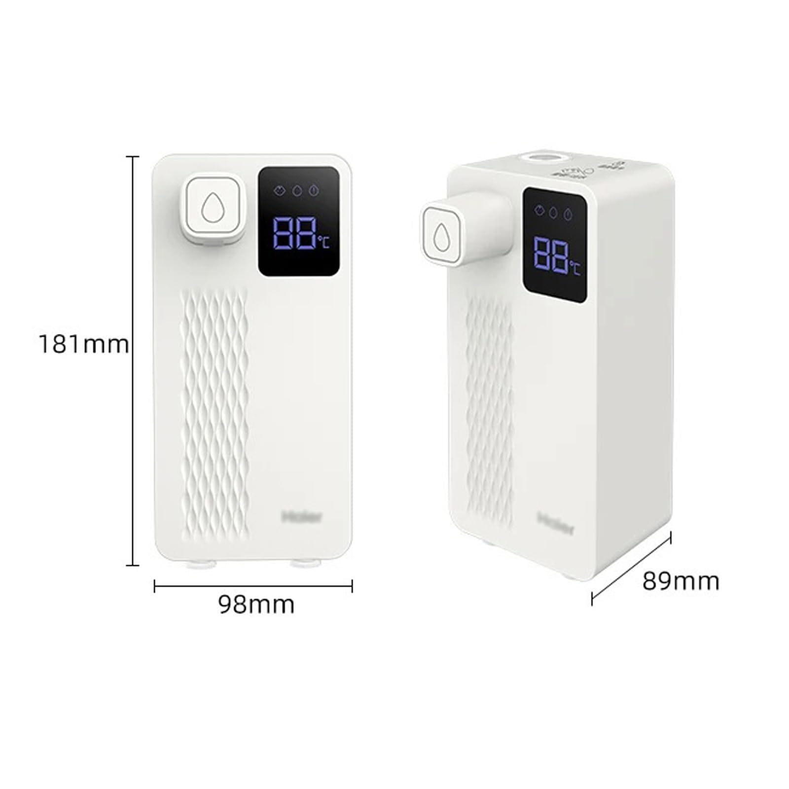 Hot & Cold Water Dispenser with Tank - Compact Desktop Travel Water Cooler for Instant Hot & Cold Drinks - Perfect for Home, Office, and Travel Use