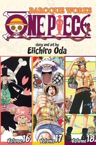 One Piece: Baroque Works Vol. 16-17-18 Manga Set - Perfect for Anime Fans & Collectors | Great for Gifts, Reading, and Display