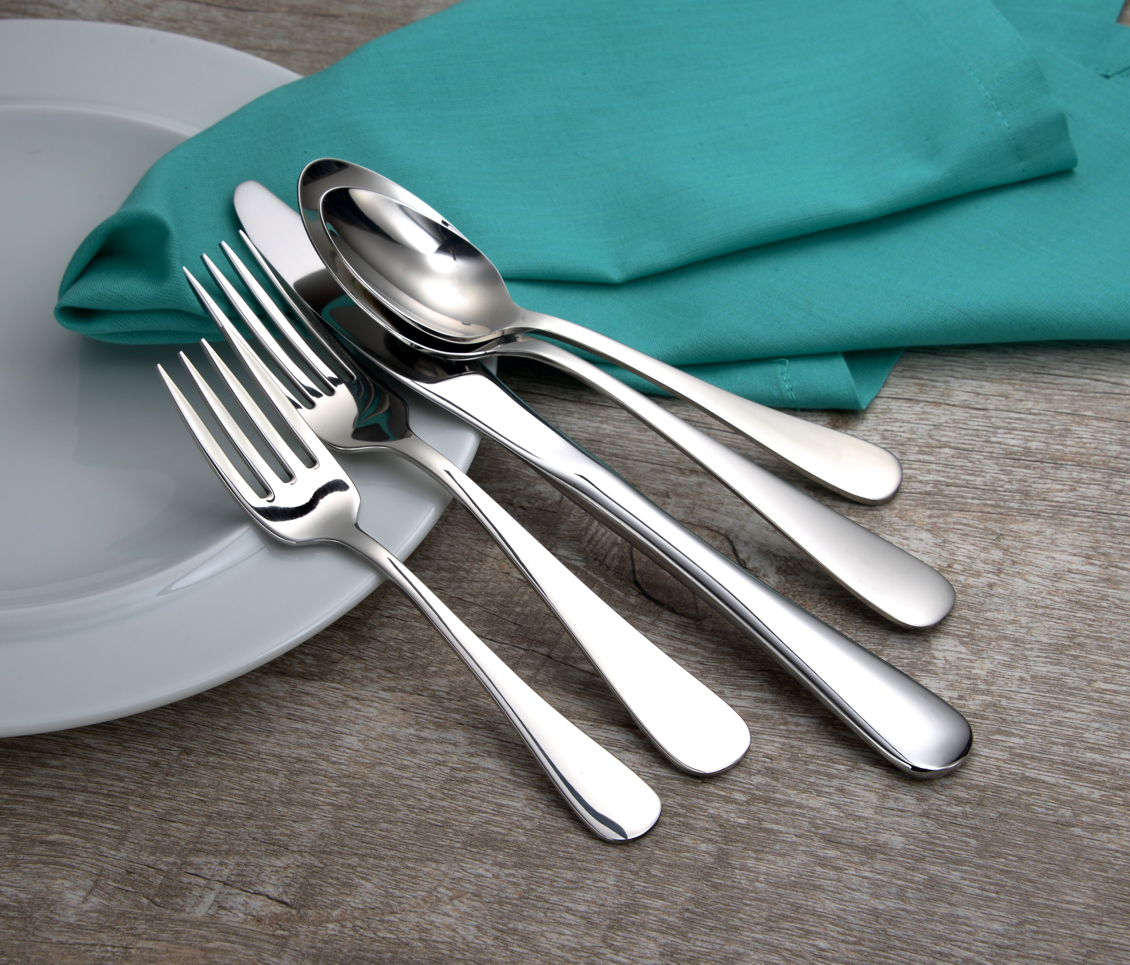 Annapolis 65-Piece Dinnerware Set - Elegant Porcelain Plates, Bowls & Cups for Formal Dining, Entertaining & Special Occasions