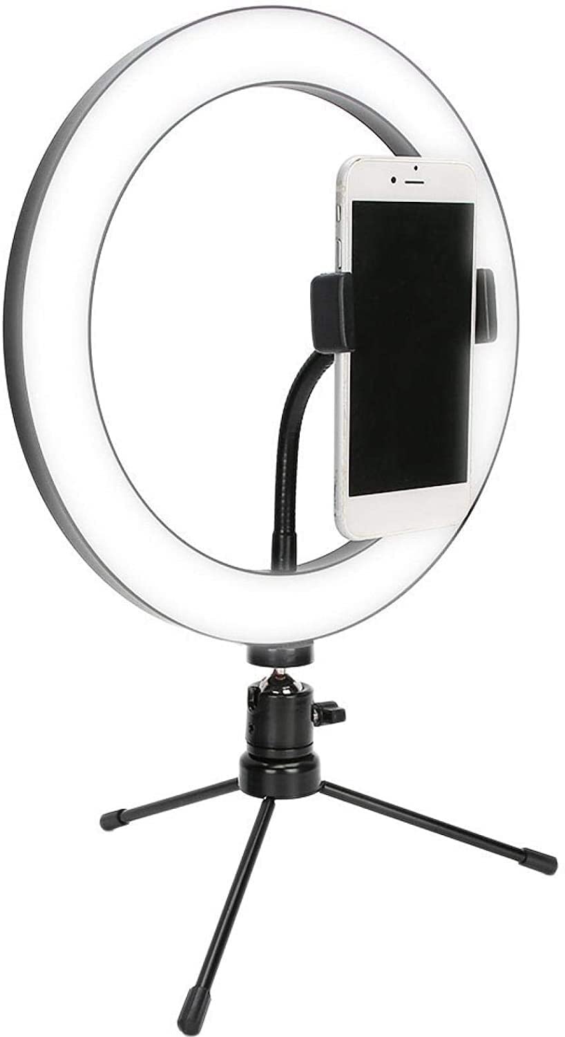 EPANO Ring Light Kit with Tripod & Phone Holder - Perfect for Vlogging, Live Streaming & Selfies