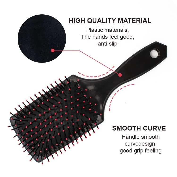 10Pcs Professional Hair Combs Set - Wide Tooth Comb, Anti-Static Barber Comb, Fine Hair Styling Comb, Detangling Comb & Rat Tail Comb for Men & Women with Long Thick Curly Hair - Perfect for Salon, Home Styling & Travel Hair Care