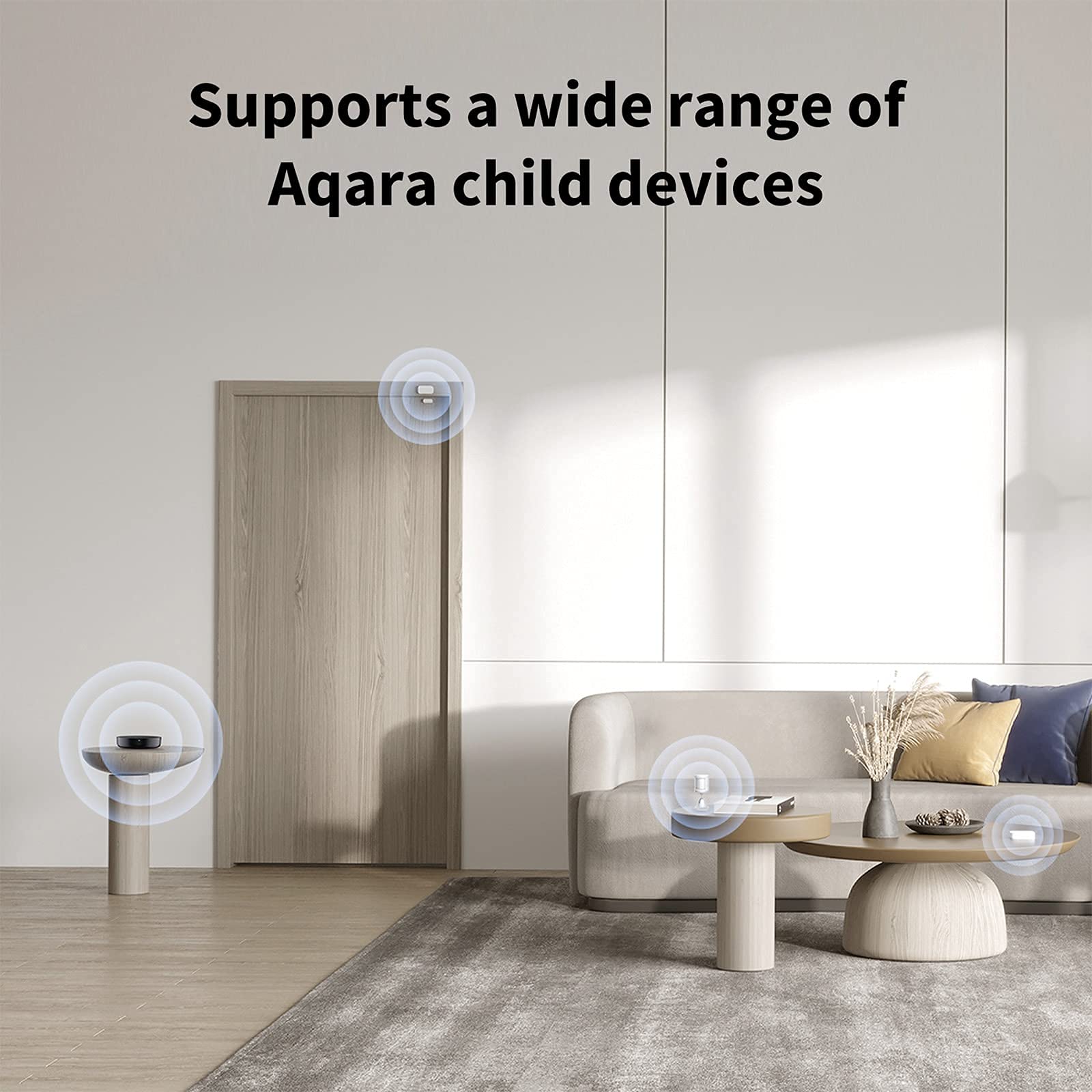 Aqara Smart Light Switch (No Neutral, Single Rocker) with Hub M2 - Zigbee Wireless Switch, Remote Control & Timer for Home Automation - Works with Alexa, Apple HomeKit, Google Assistant - Perfect for Smart Homes & Room Lighting Control