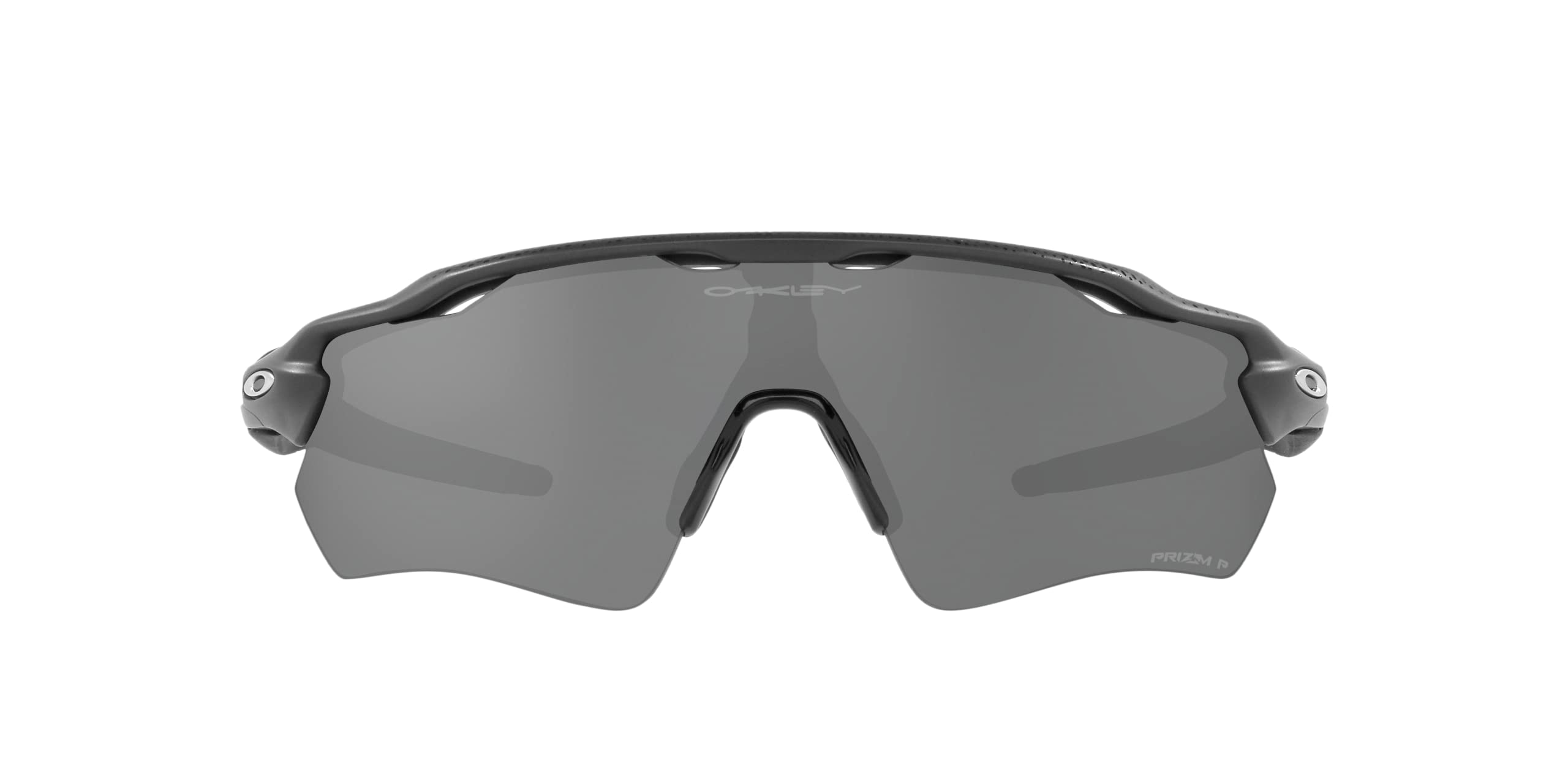 Oakley Men's Classic Sunglasses - Polarized UV Protection, Matte Black Frame & Black Iridium Lenses for Driving, Running & Outdoor Sports
