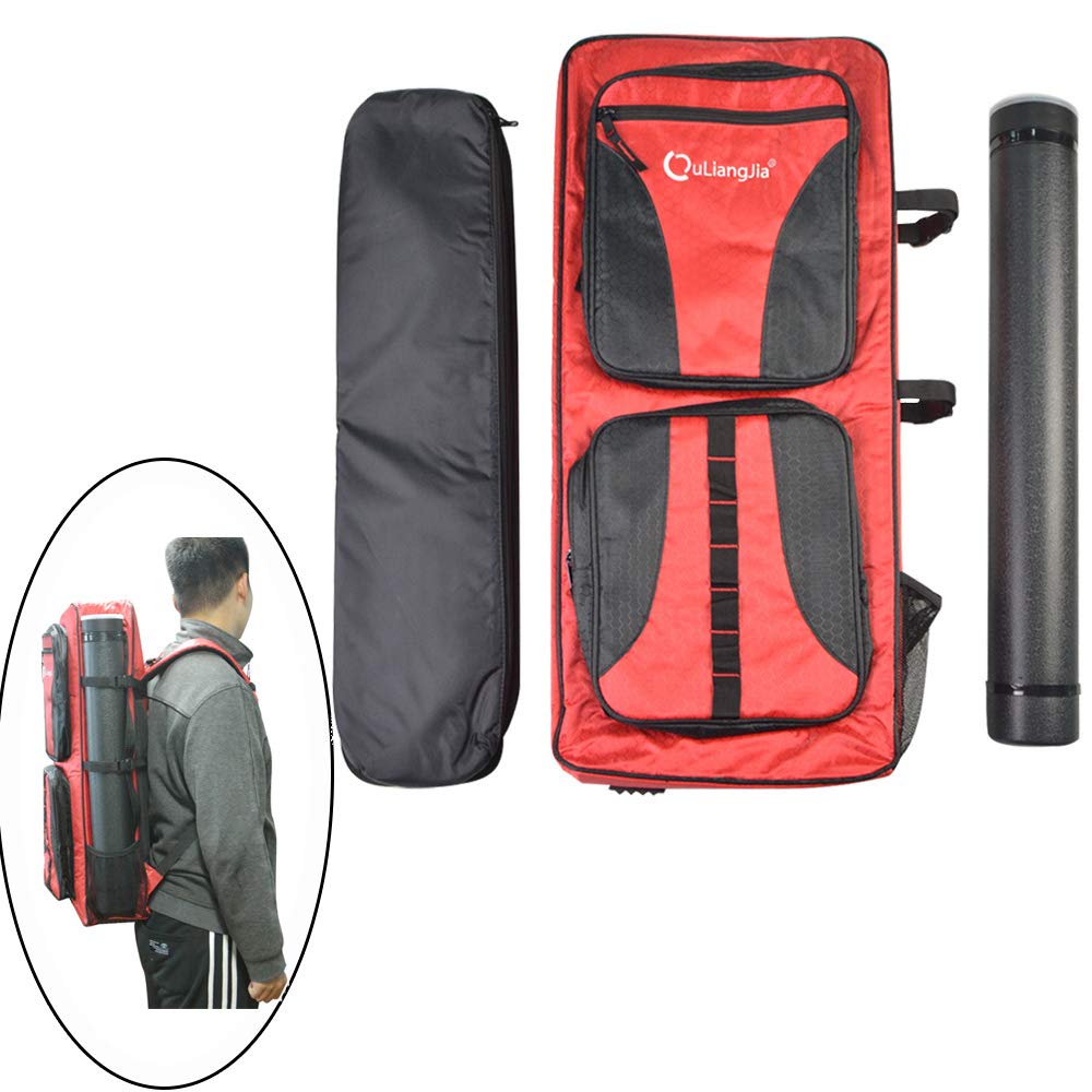 AMEXYGS Archery Bow Case - Takedown Hunting Bow Backpack with Telescopic Arrow Tube | Durable Bow Accessories Storage for Target Practice & Outdoor Hunting