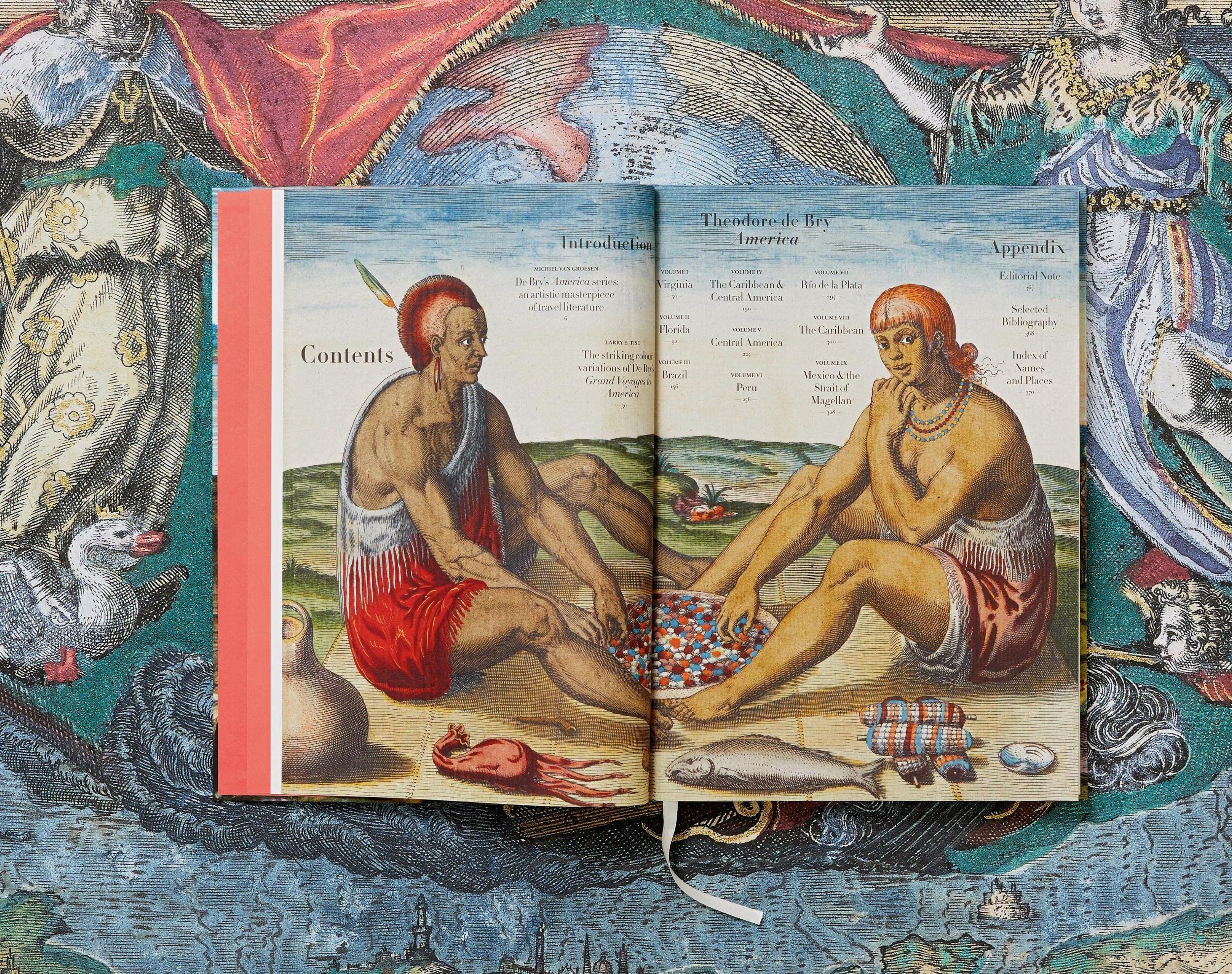 Theodore De Bry: America - The Complete Plates 1590-1602 | Rare Historical Art Collection for Home Decor, Study & Gift