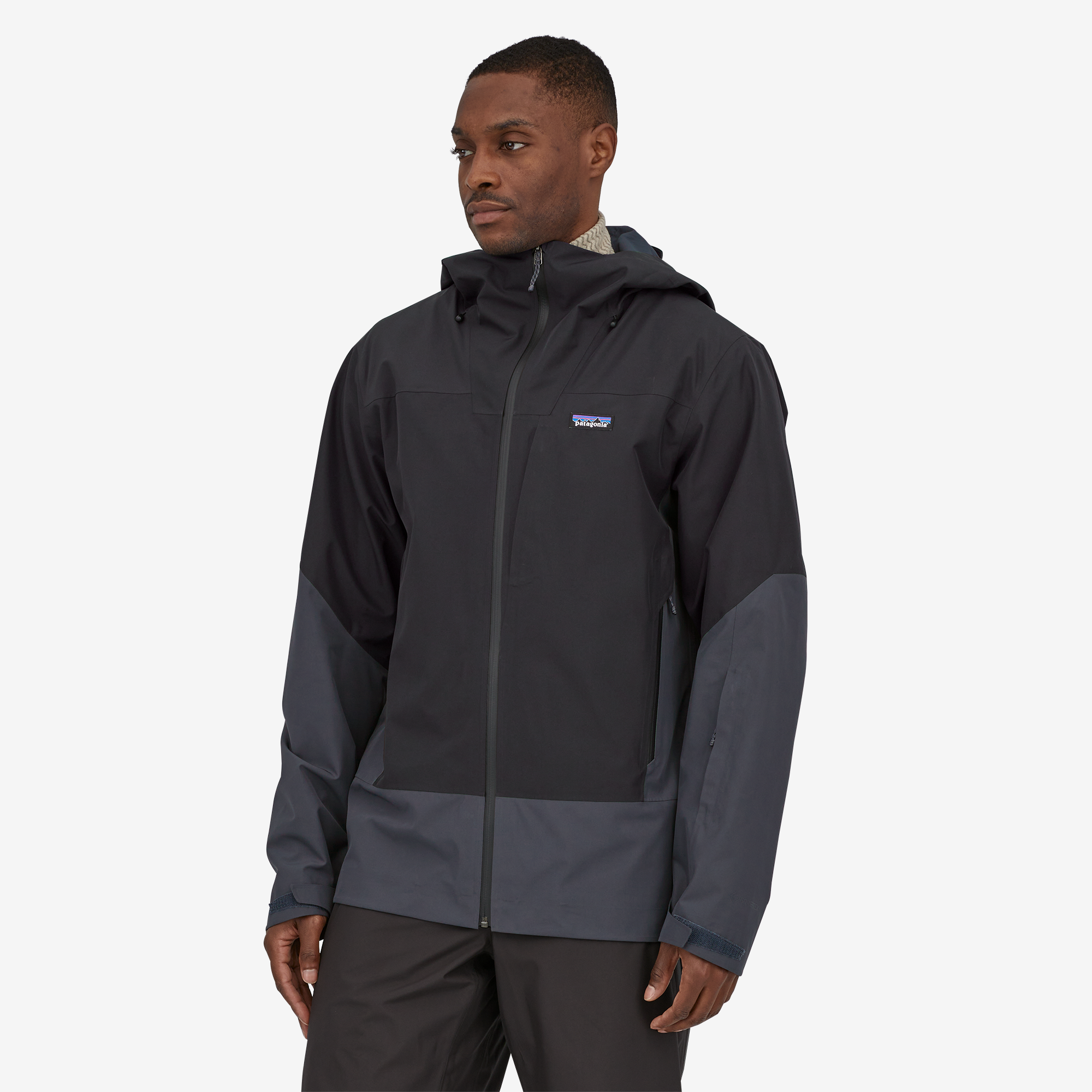 Men's Waterproof Windproof Storm Shift Jacket - Lightweight Outdoor Hiking & Travel Raincoat for All Seasons