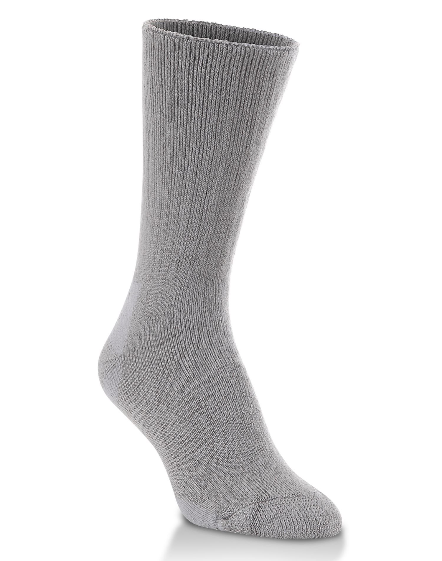 Ultra Soft Men's Crew Socks - 1 Pair of Breathable Cotton Socks for Everyday Comfort, Work & Casual Wear