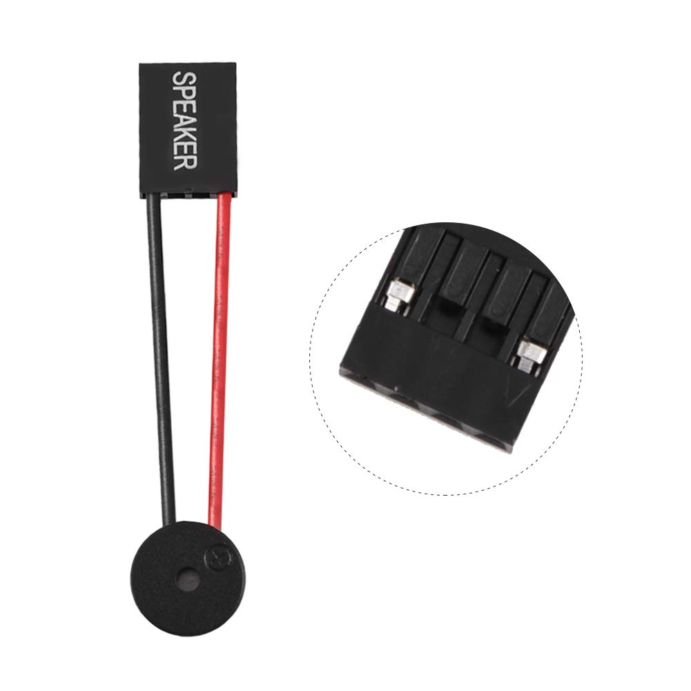 10Pcs PC Internal Speaker Buzzer - Motherboard Case Speaker for Computer Repair & Diagnostics | Compatible with Desktop, Tower & Server Cases