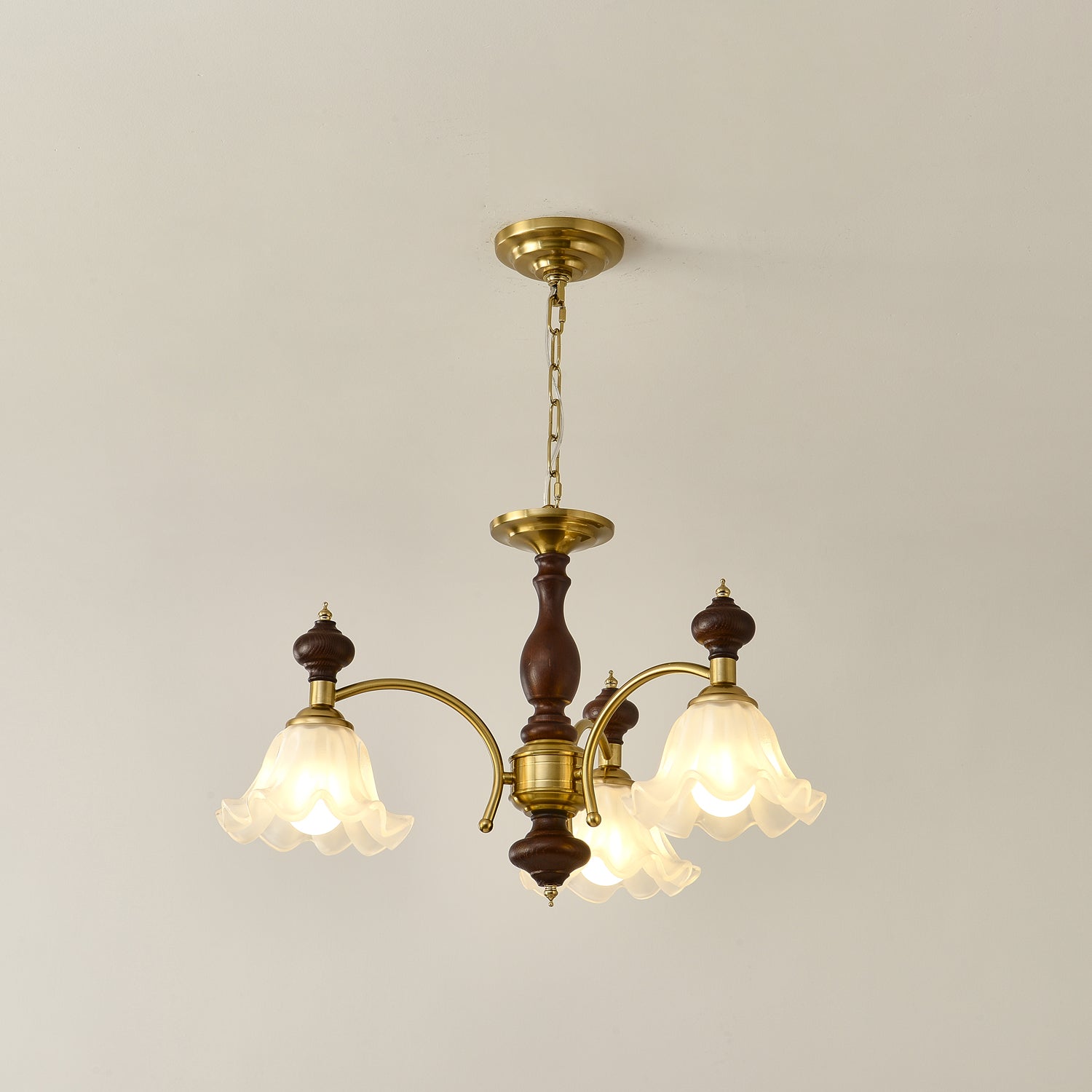 Elegant Blossom Flowers Chandelier - Floral Crystal Ceiling Light Fixture for Dining Room, Bedroom & Living Room Decor