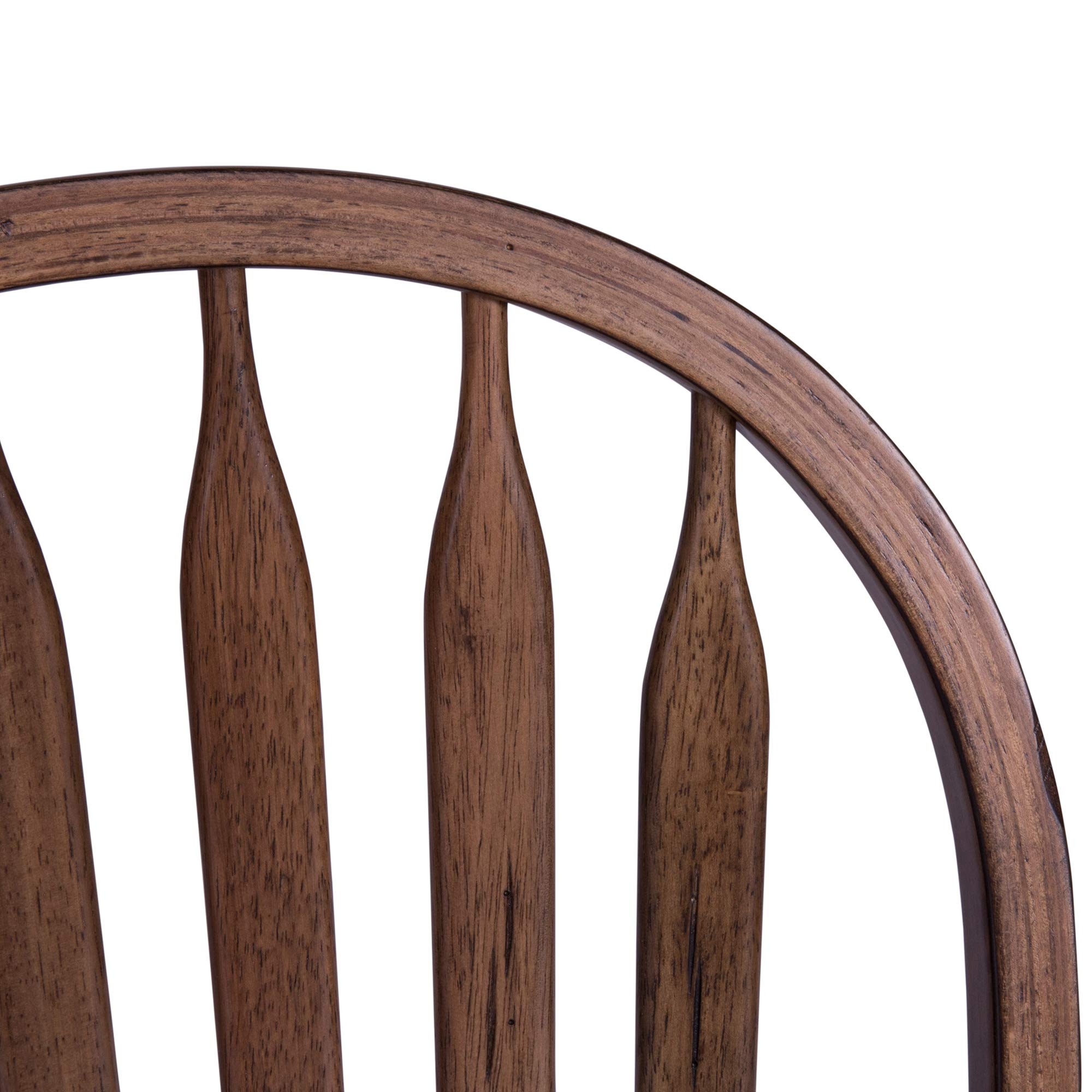 Liberty Furniture Industries Windsor Side Chair Set of 2 - Solid Wood Dining Chairs for Kitchen, Dining Room & Office - Traditional Style Home Decor