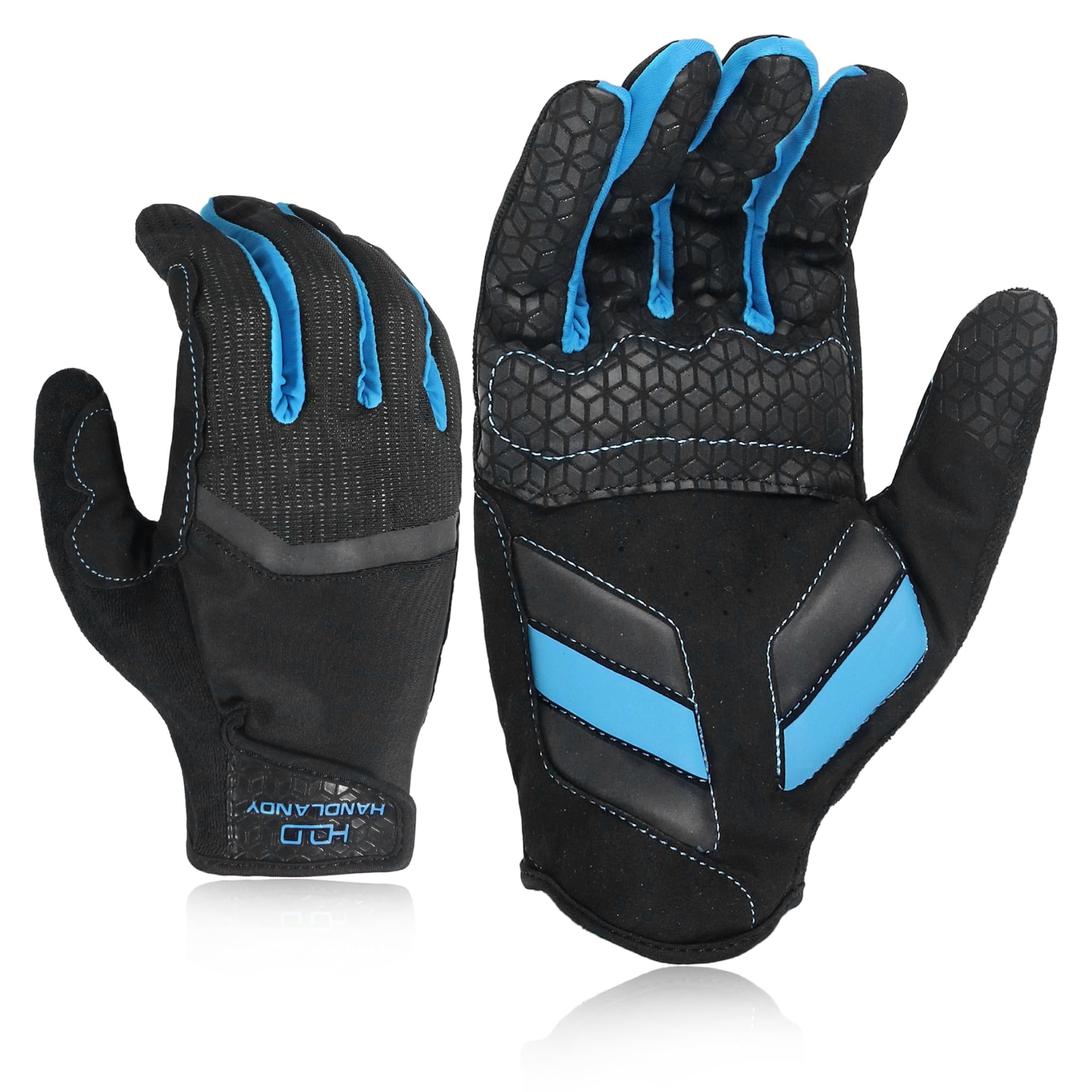 HLDD HANDLANDY Men's Baseball Batting Gloves - Breathable & Grip-Enhanced Adult Batting Gloves for Baseball & Softball | Perfect for Training, Games & Outdoor Sports
