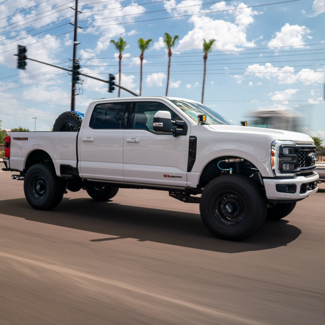 2023-2024 Ford Super Duty SDHQ Built A-Pillar Light Mounts | Heavy Duty Off-Road Lighting Brackets for Trucks | Perfect for Night Driving & Off-Road Adventures