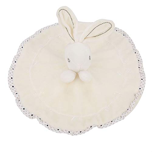 Puseky Soft Baby Hand Towel - Cute Rabbit Soothing Doll & Infant Comfort Blanket | Gentle Baby Care Essential for Newborns, Toddlers | Perfect for Nursery, Bedtime, and Travel