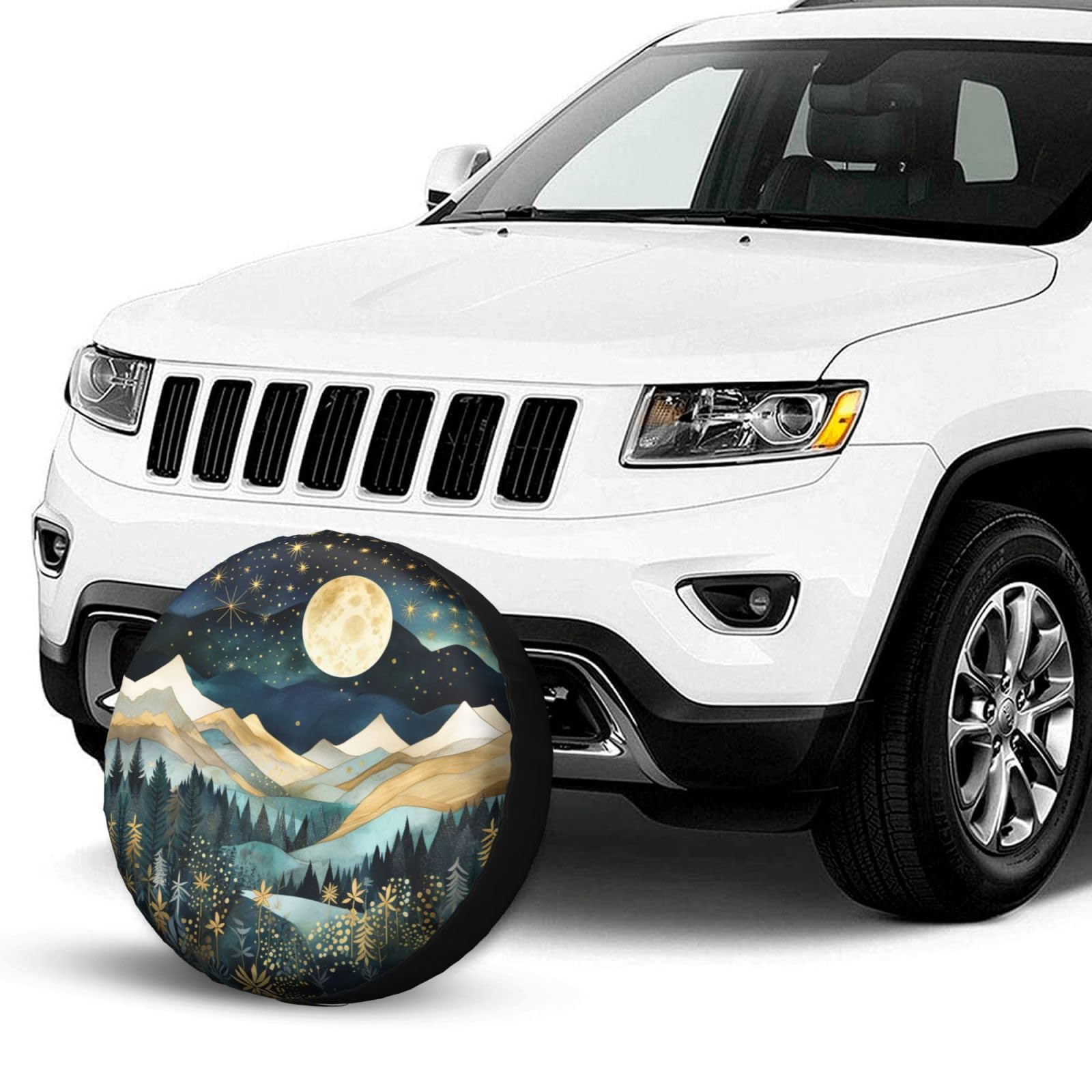 Mountain Scenery Spare Tire Cover - 16