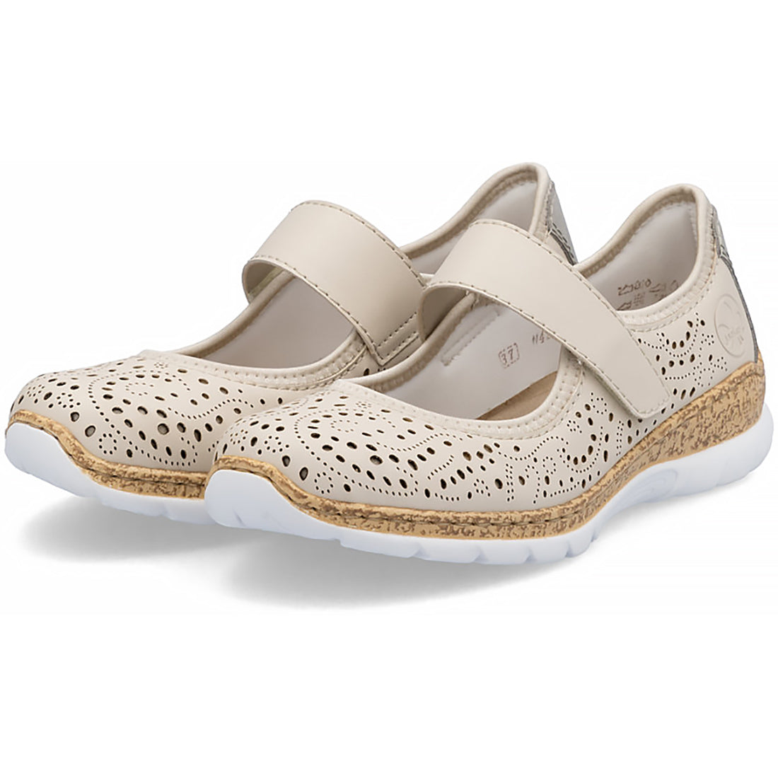 Rieker Nikita N4299 Women's Comfortable Slip-On Loafers for Work, Walking & Casual Wear - Lightweight & Stylish Shoes for Everyday Use