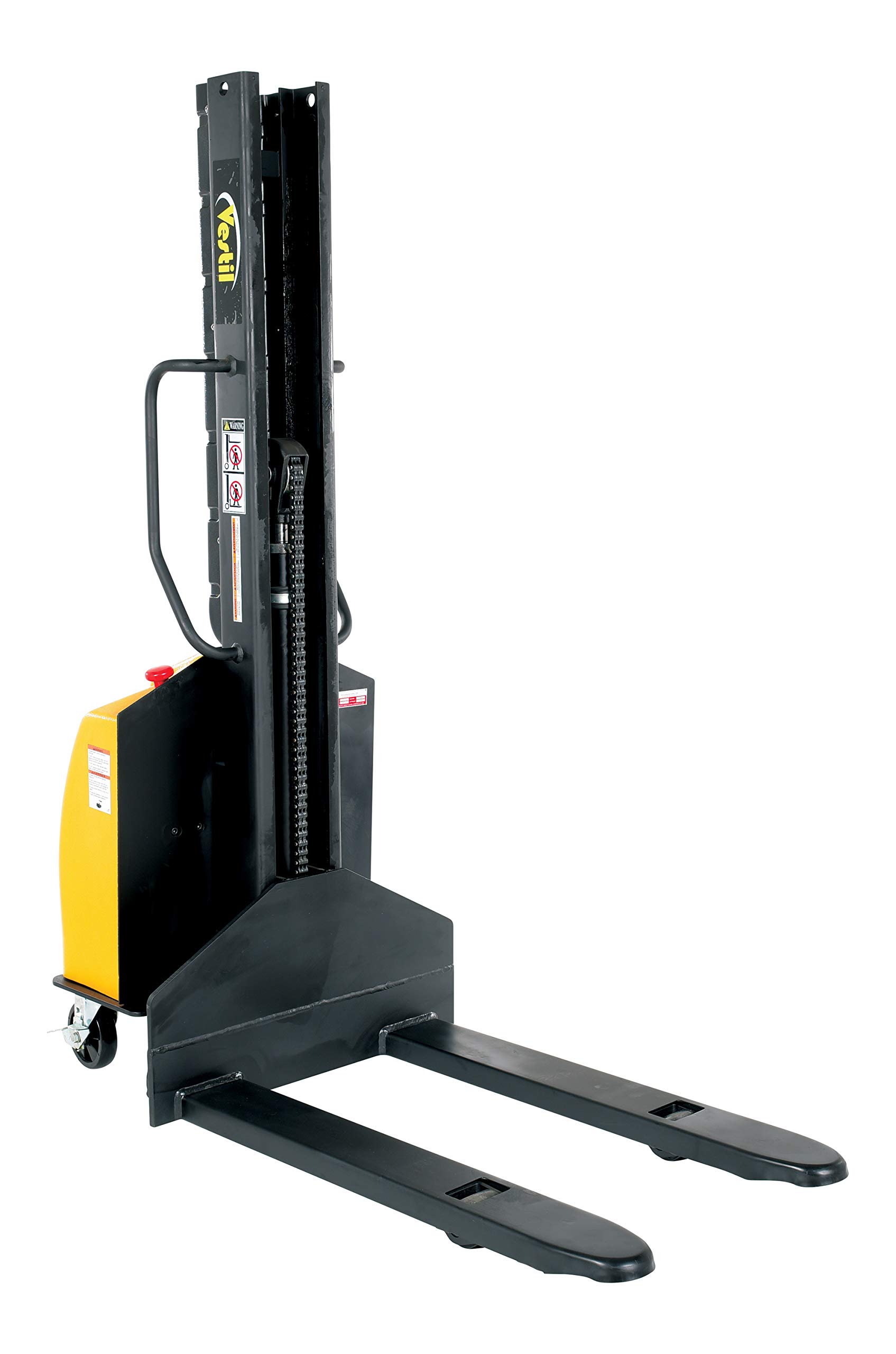 Vestil SLNM15-63-FF Electric Steel Narrow Mast Stacker - 63