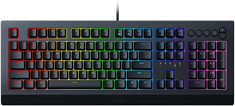 Razer Cynosa V2 Membrane Gaming Keyboard - US Layout with Chroma RGB Backlighting for PC Gaming, Typing & Office Work