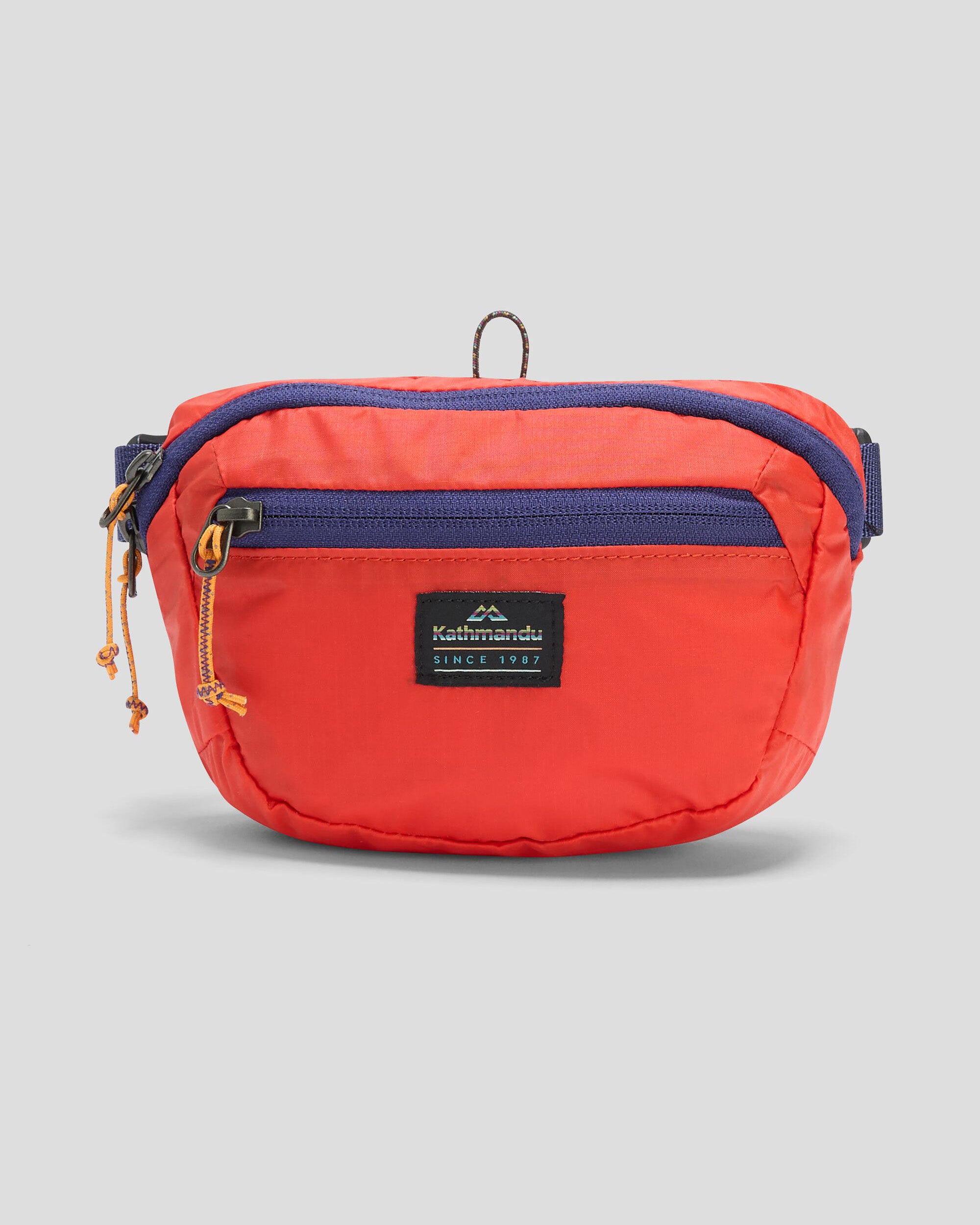 Pack&Go Pouch - Waterproof Travel Organizer Bag for Toiletries & Cosmetics | Hut Orange Color | Perfect for Camping, Gym & Airplane Carry-On