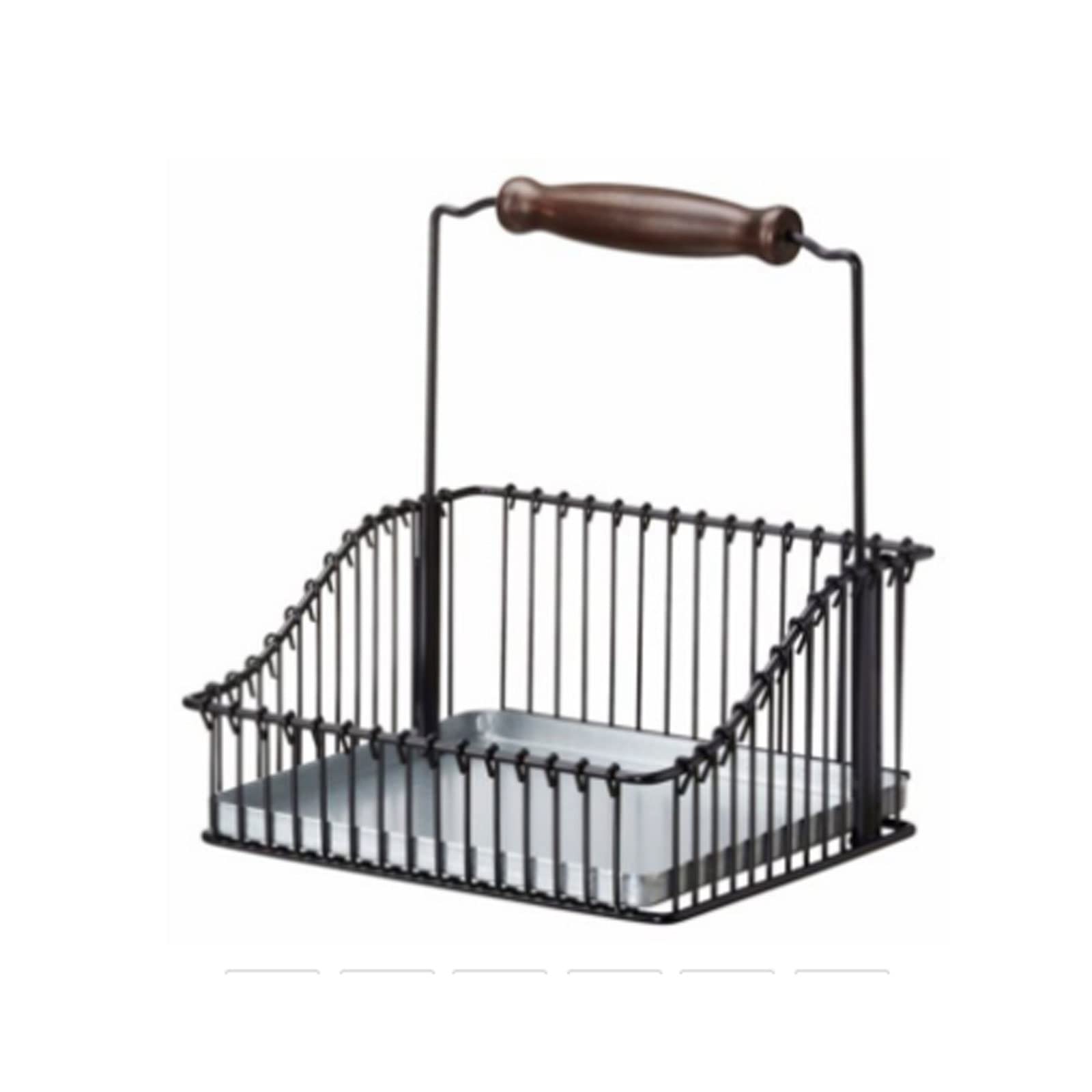Under Shelf Storage Bins - Wire Rack Cabinet Basket for Kitchen Organizer, Cupboard & Home Supplies - Perfect for Pantry, Bathroom, Closet & Garage Organization