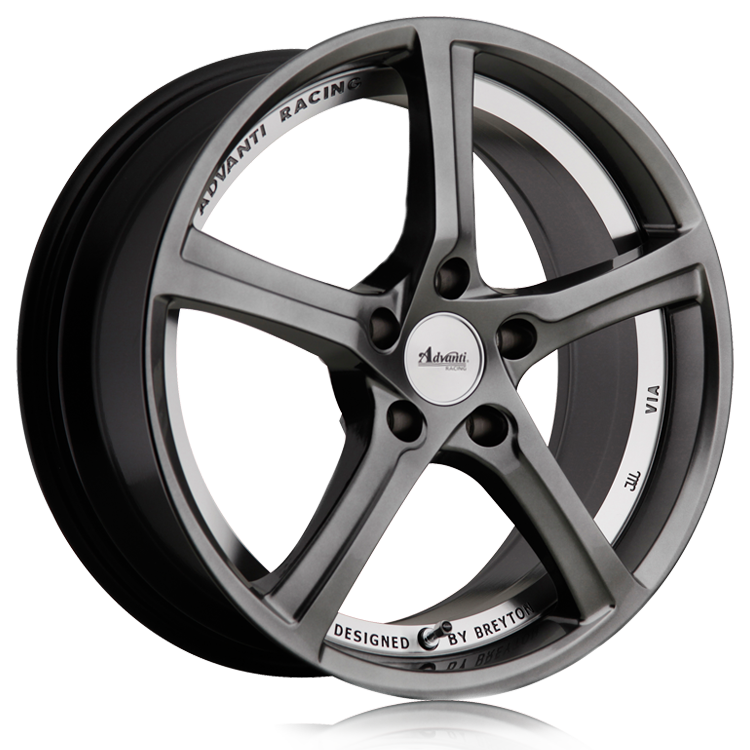 Advanti 15th Anniversary Hyper Dark Undercut 20x8.5 +45 5x114.3mm 73.1mm Wheel - Lightweight Alloy Rims for Performance Cars & Tuner Vehicles - Perfect for Street Racing, Car Shows & Custom Builds