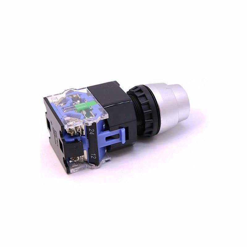 LA38-11Y2 Key Switch 1NO 1NC 2 Position Rotary Electronic Lock with Keys - Perfect for Control Panels, Machinery, and Security Systems