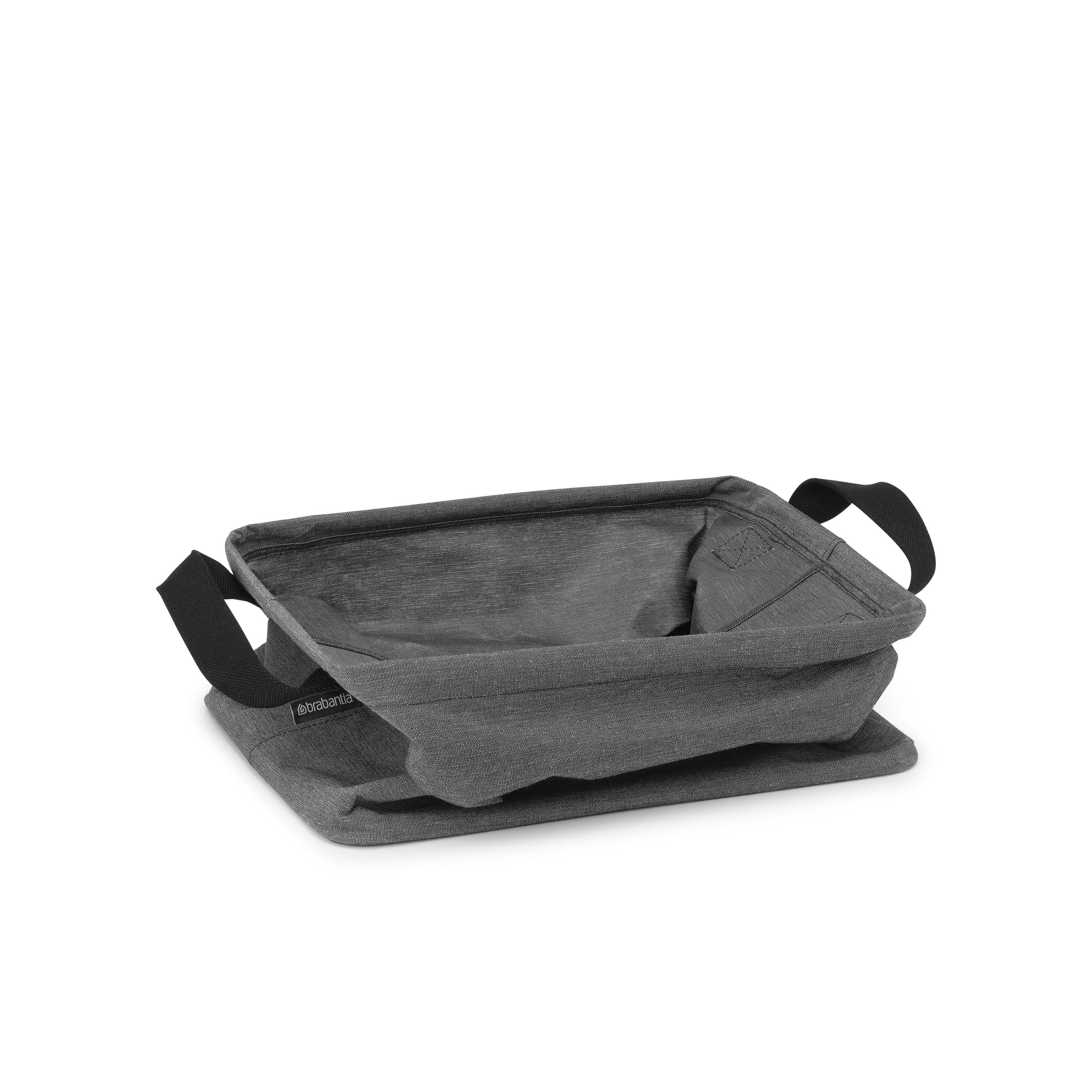 Foldable Laundry Basket 35L Large Capacity - Collapsible Clothes Hamper with Handles, Space-Saving Storage for Laundry Room, Dorm, Travel (Pepper Black)