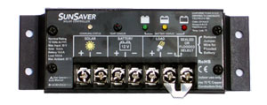 Morningstar SunSaver 10A PWM Solar Charge Controller 12V | Waterproof & Durable | Perfect for RVs, Boats & Off-Grid Solar Systems