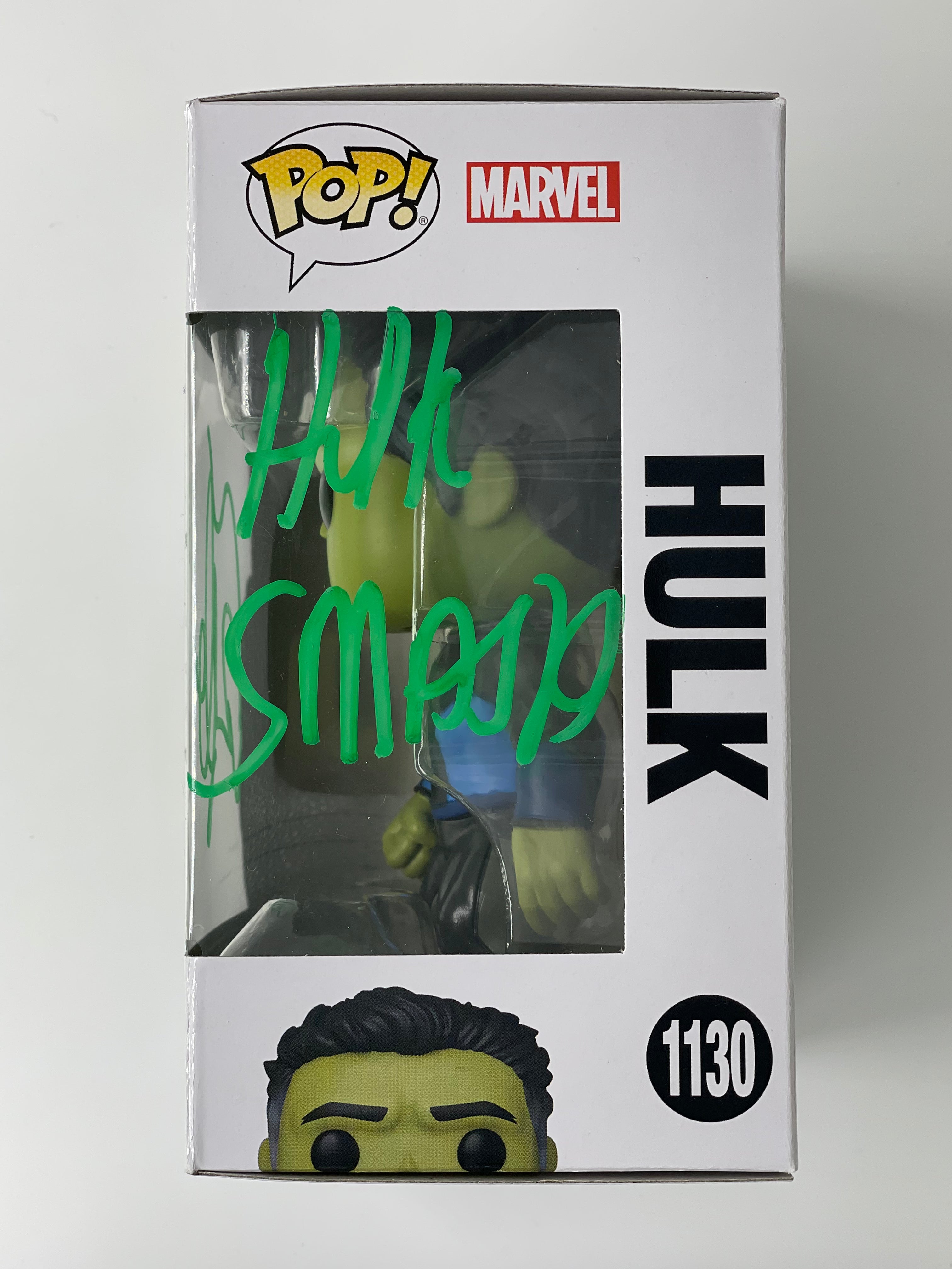 Mark Ruffalo Signed Funko POP! Vinyl Figure - SWAU Authenticated Collectible - Perfect for Marvel Fans, Autograph Collectors & Home Display